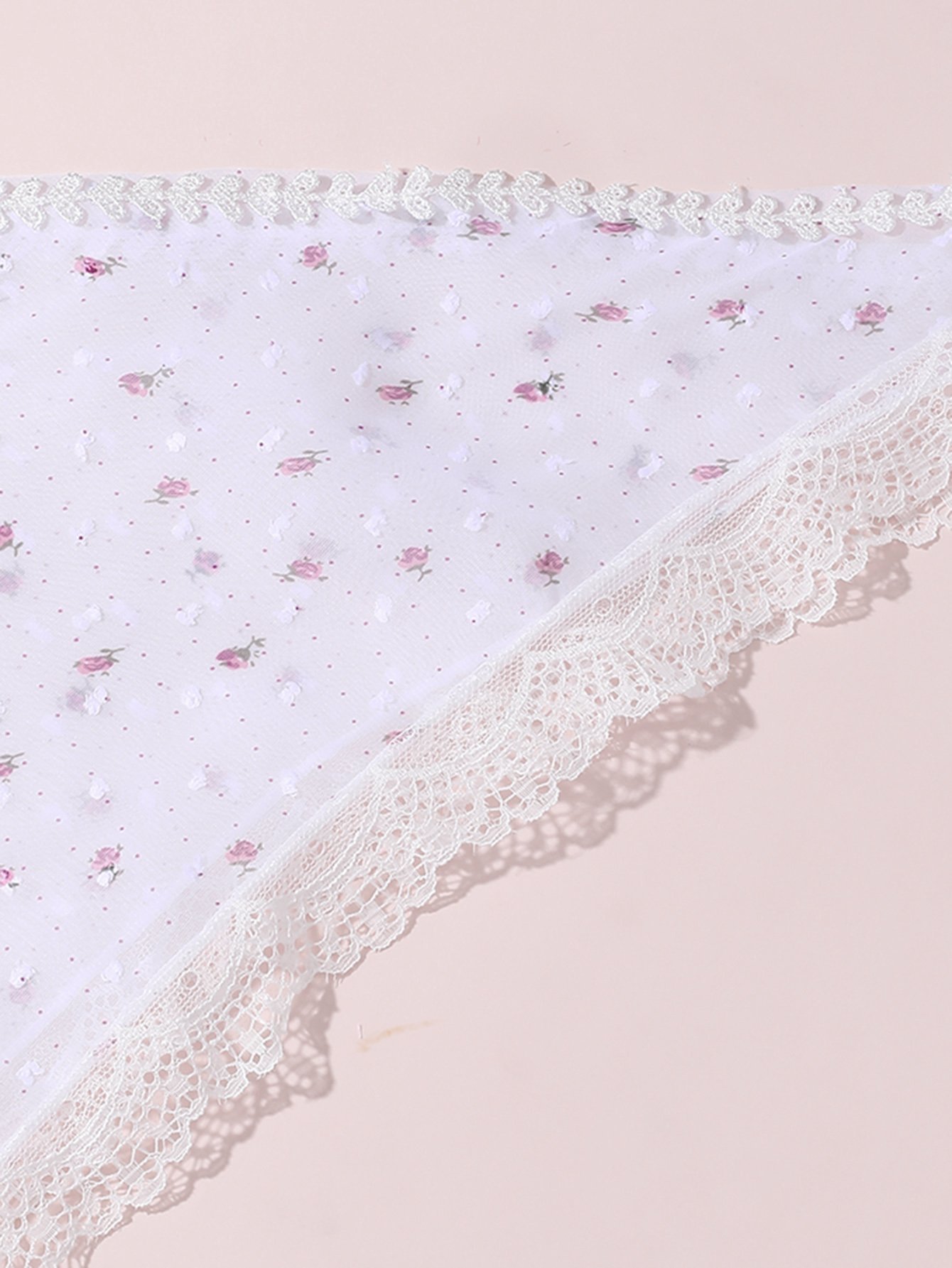 Lace Edge Hair Bandana