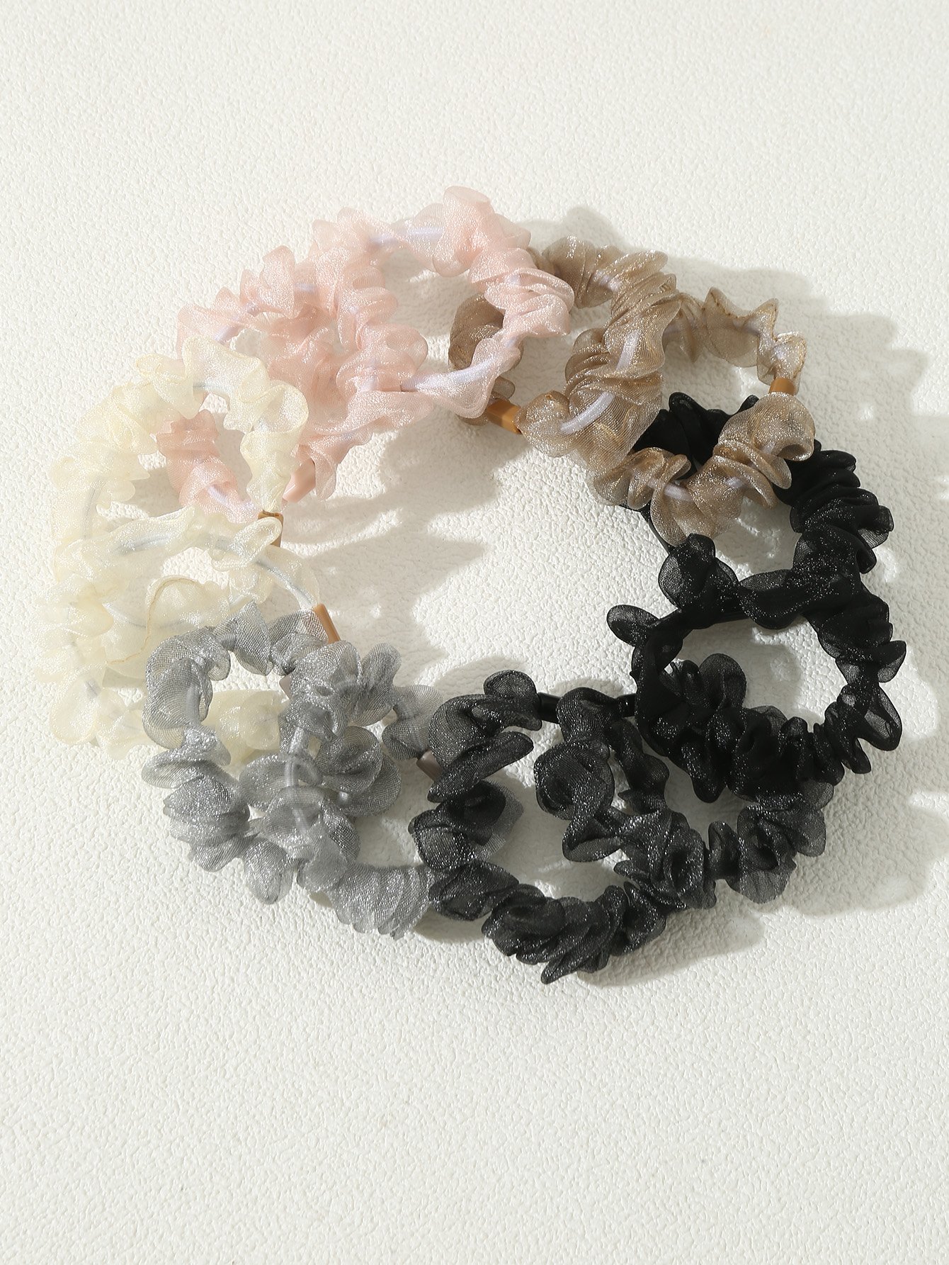 Set of 12 - Textured Hair Ties