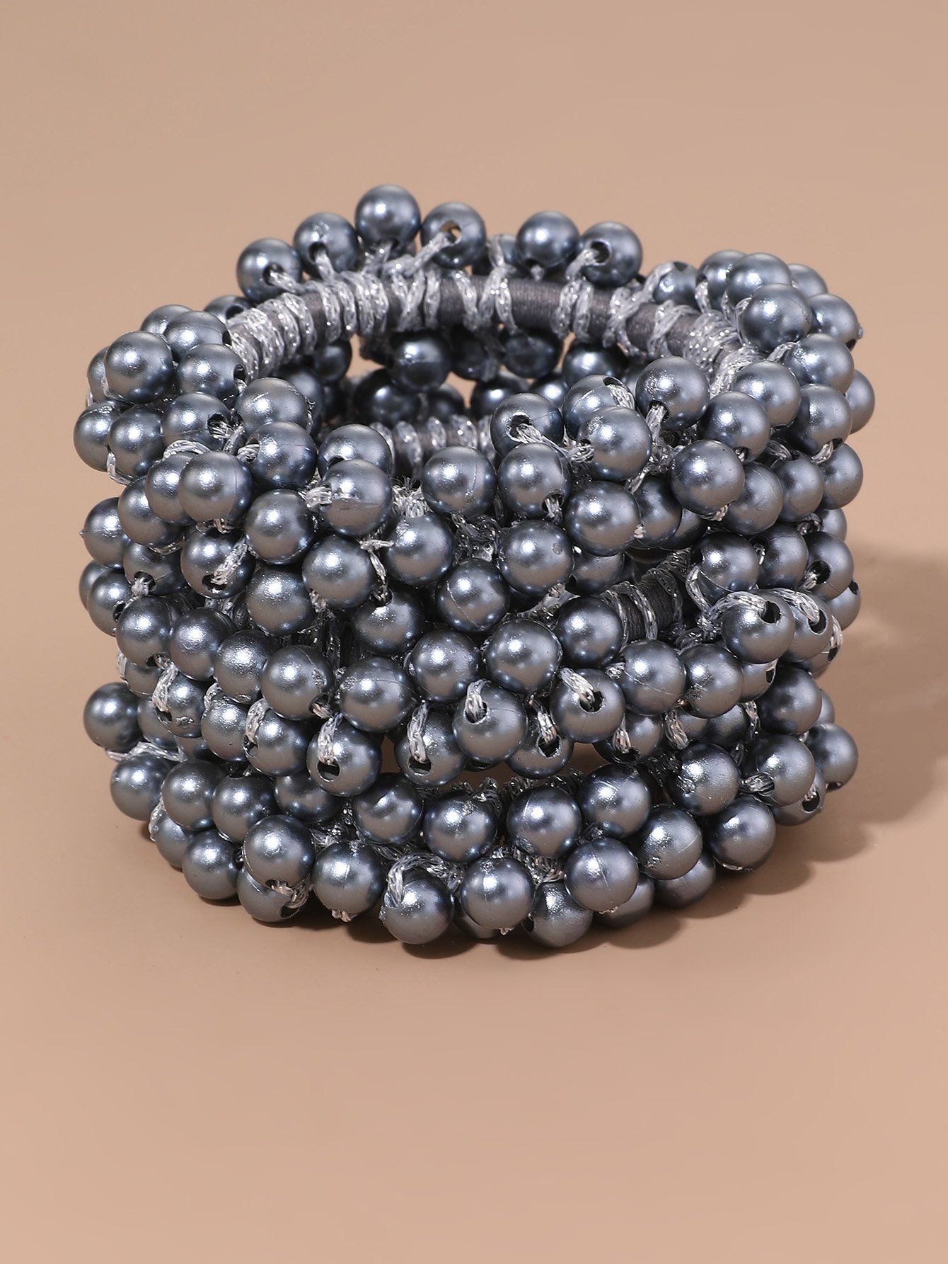 Set of 3 - Beaded Hair Ties
