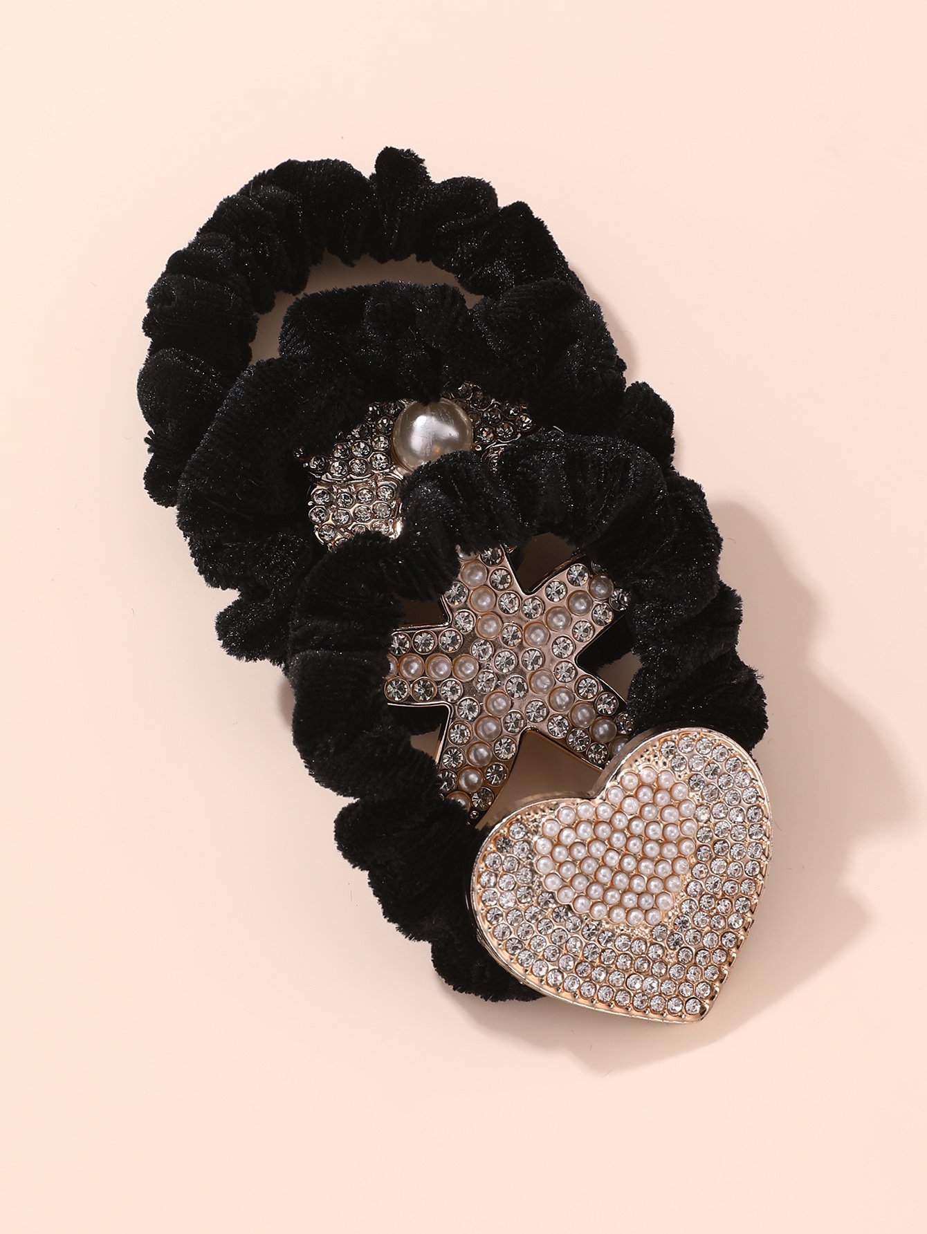 Set of 3 - Embellished Hair Ties
