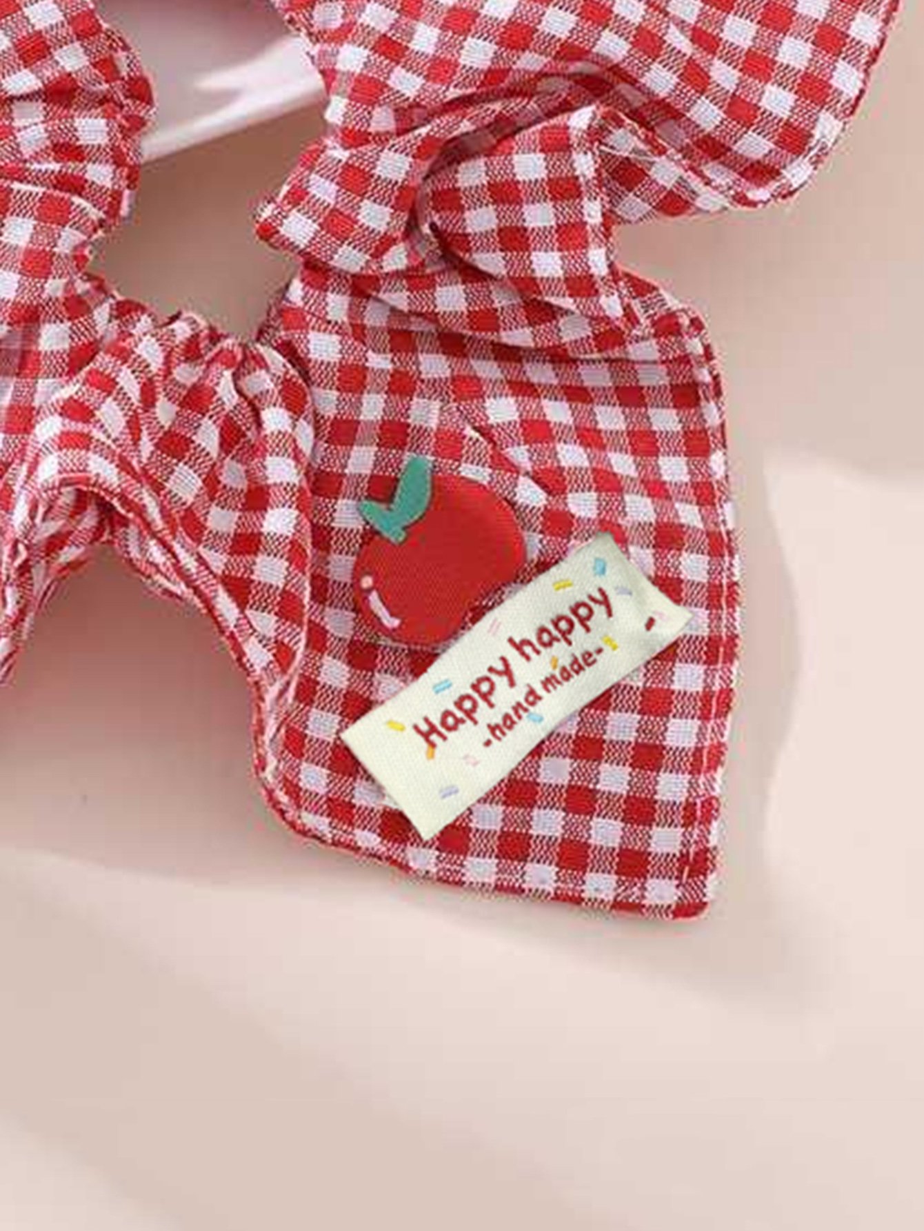 Plaid Hair Scrunchie
