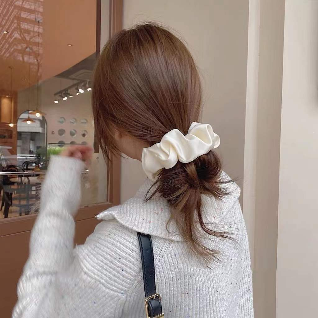 Set of 5 - Solid Hair Scrunchies