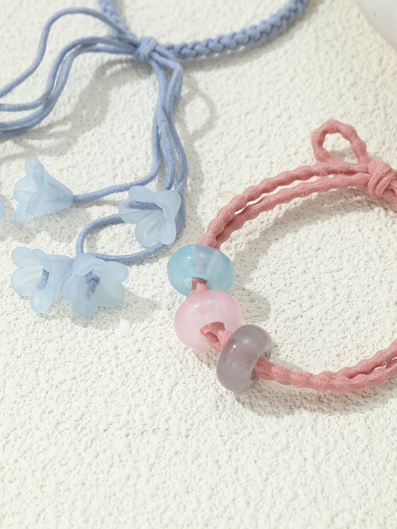 Set of 10 - Pearl Detail Hair Ties