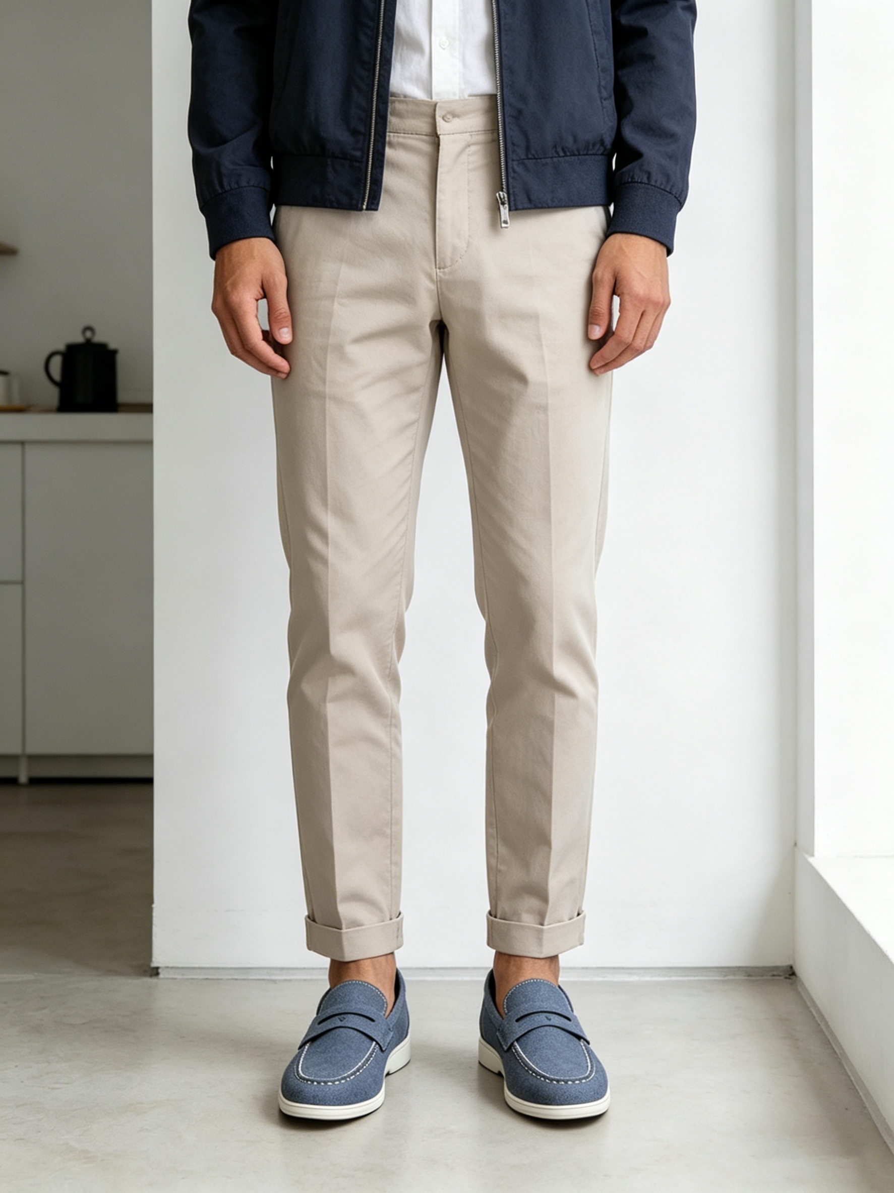 Men Blue Casual Loafers