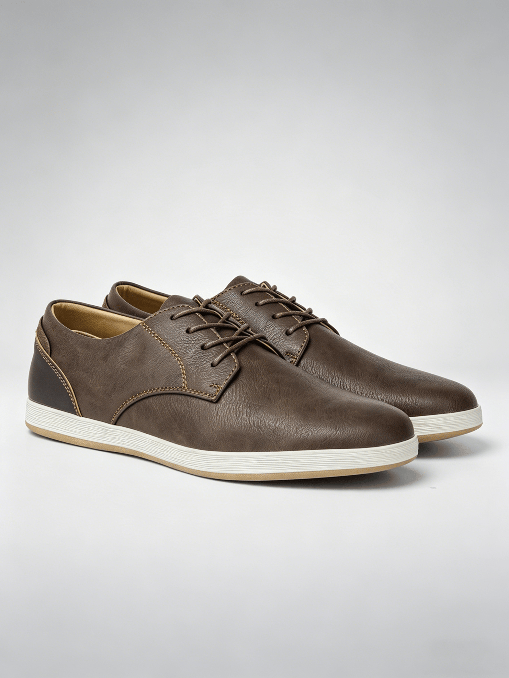 Men Coffee Brown Casual Shoes
