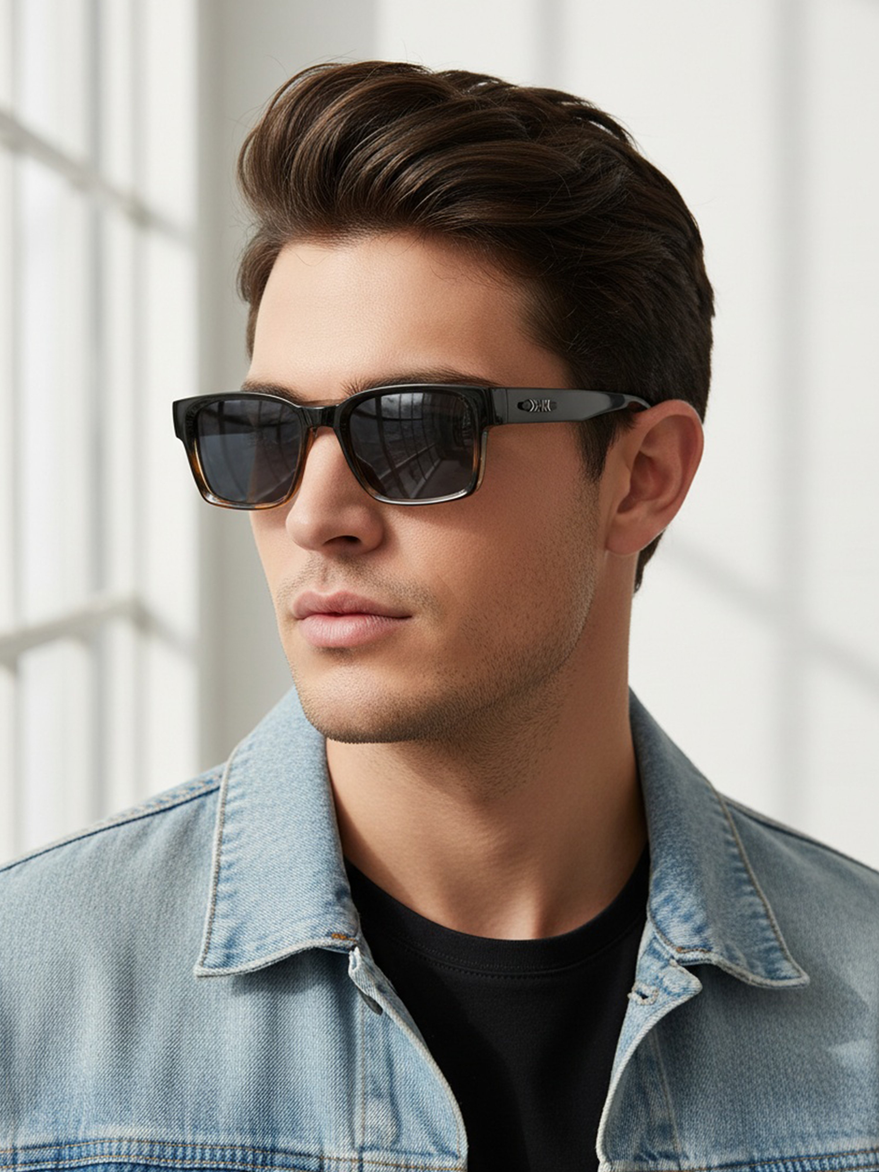 Black Square Sunglasses