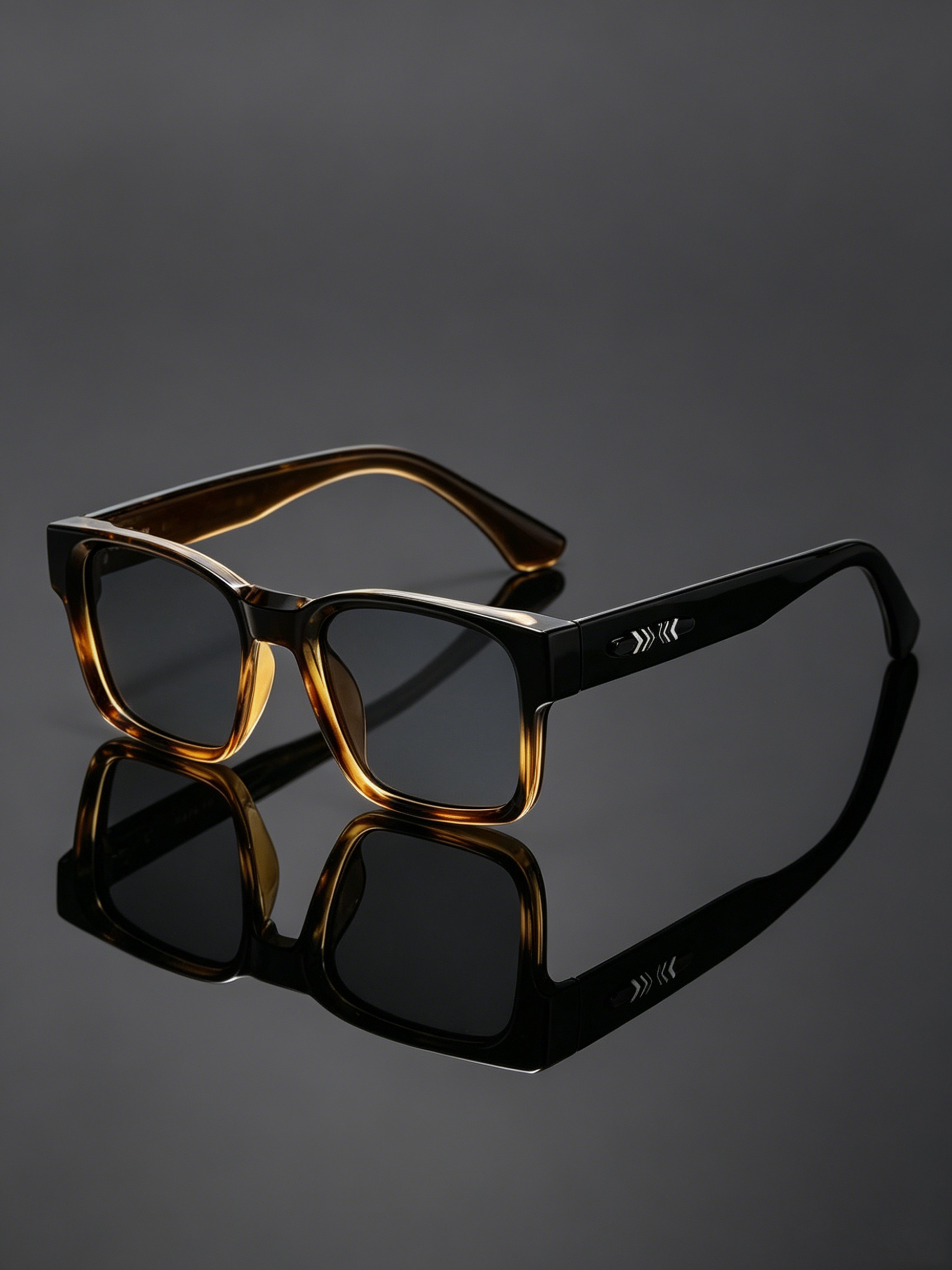 Black Square Sunglasses