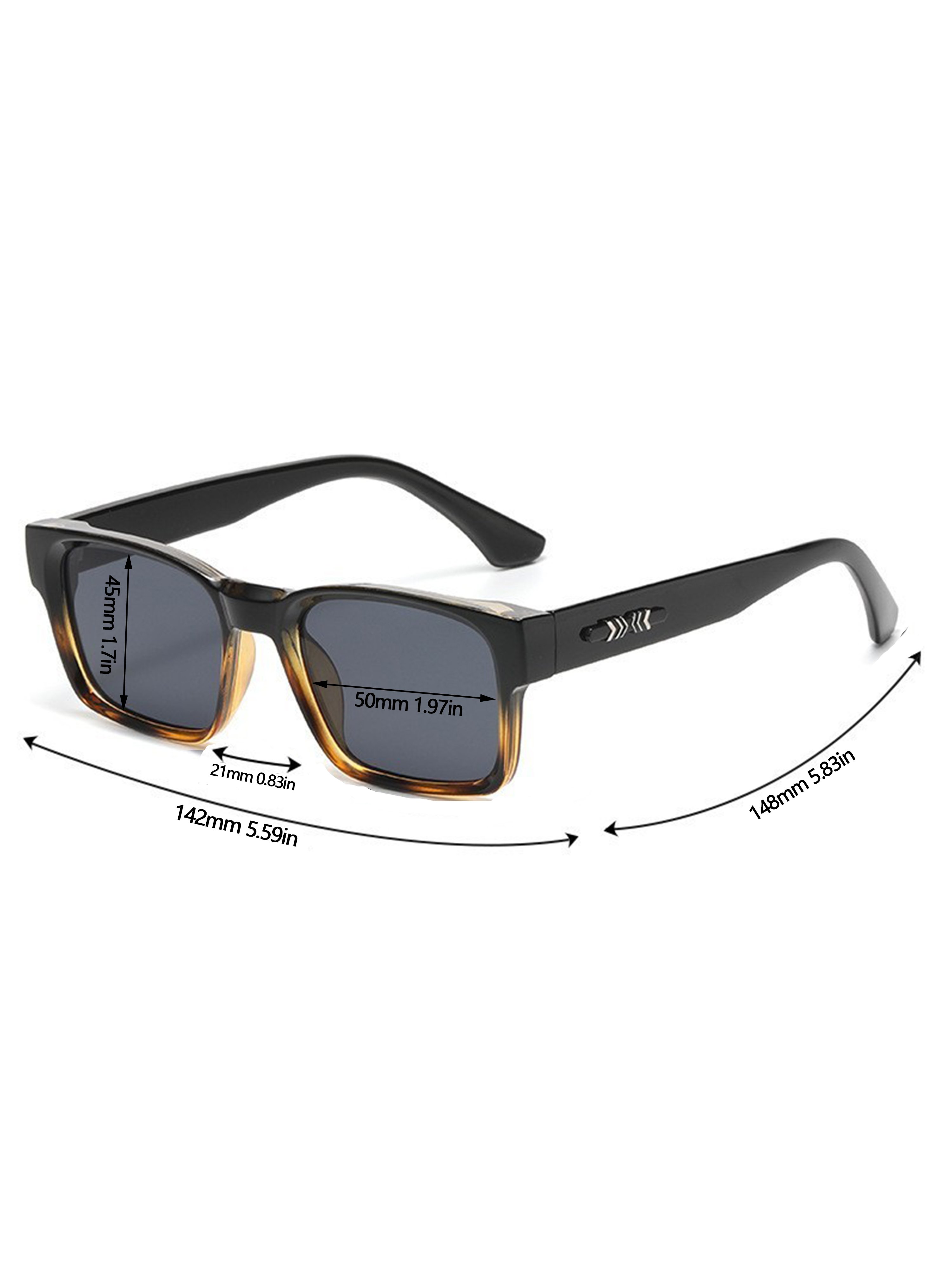 Black Square Sunglasses