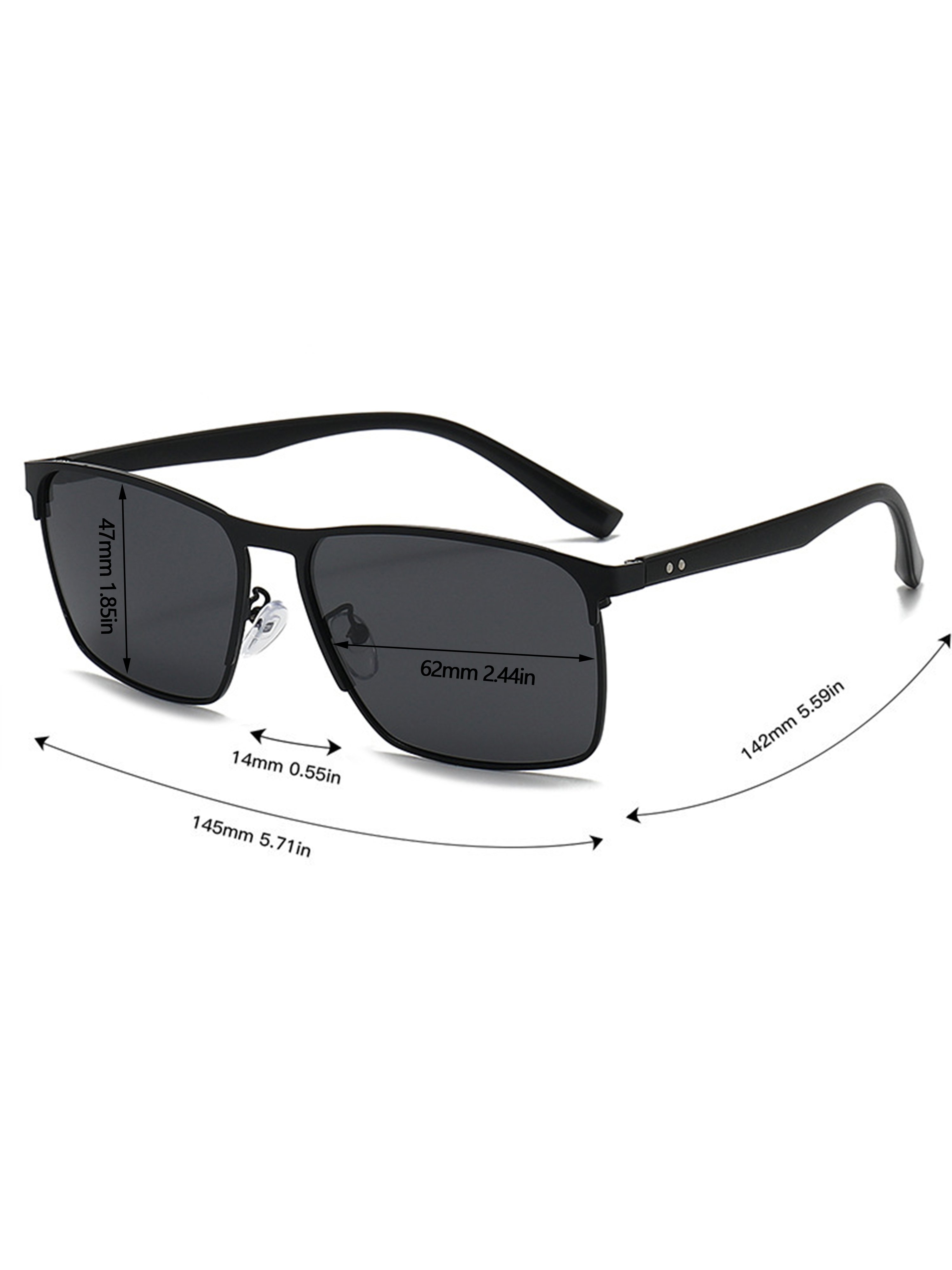 Black Square Sunglasses