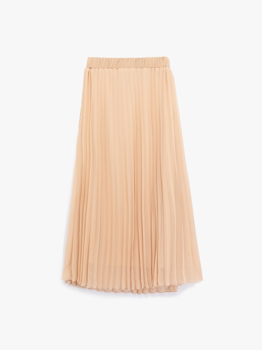 Pleated Midi Skirt