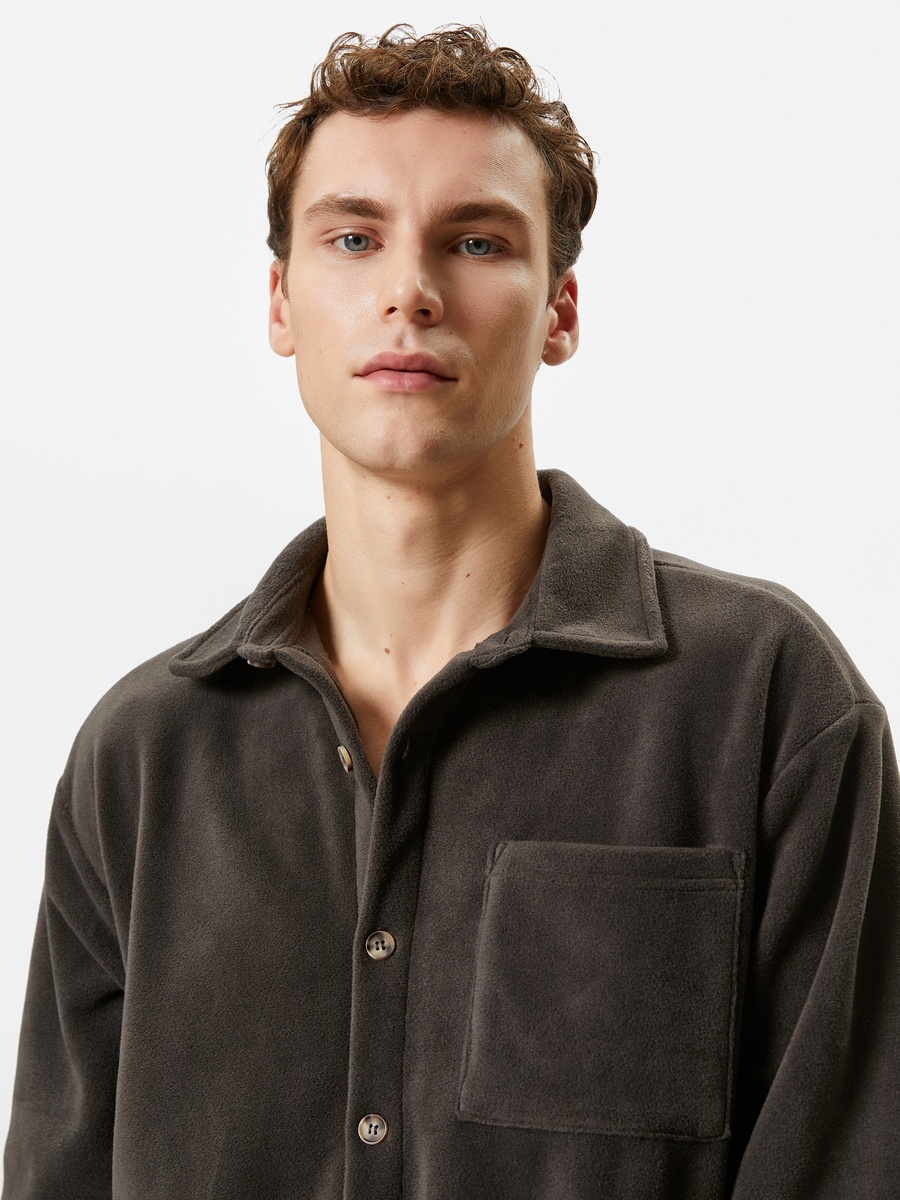 Fleece Long Sleeves Shirt