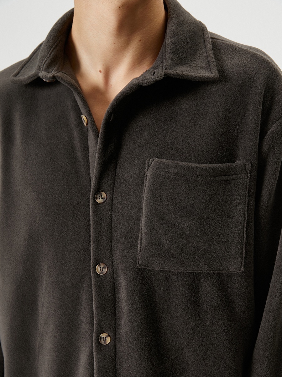 Fleece Long Sleeves Shirt