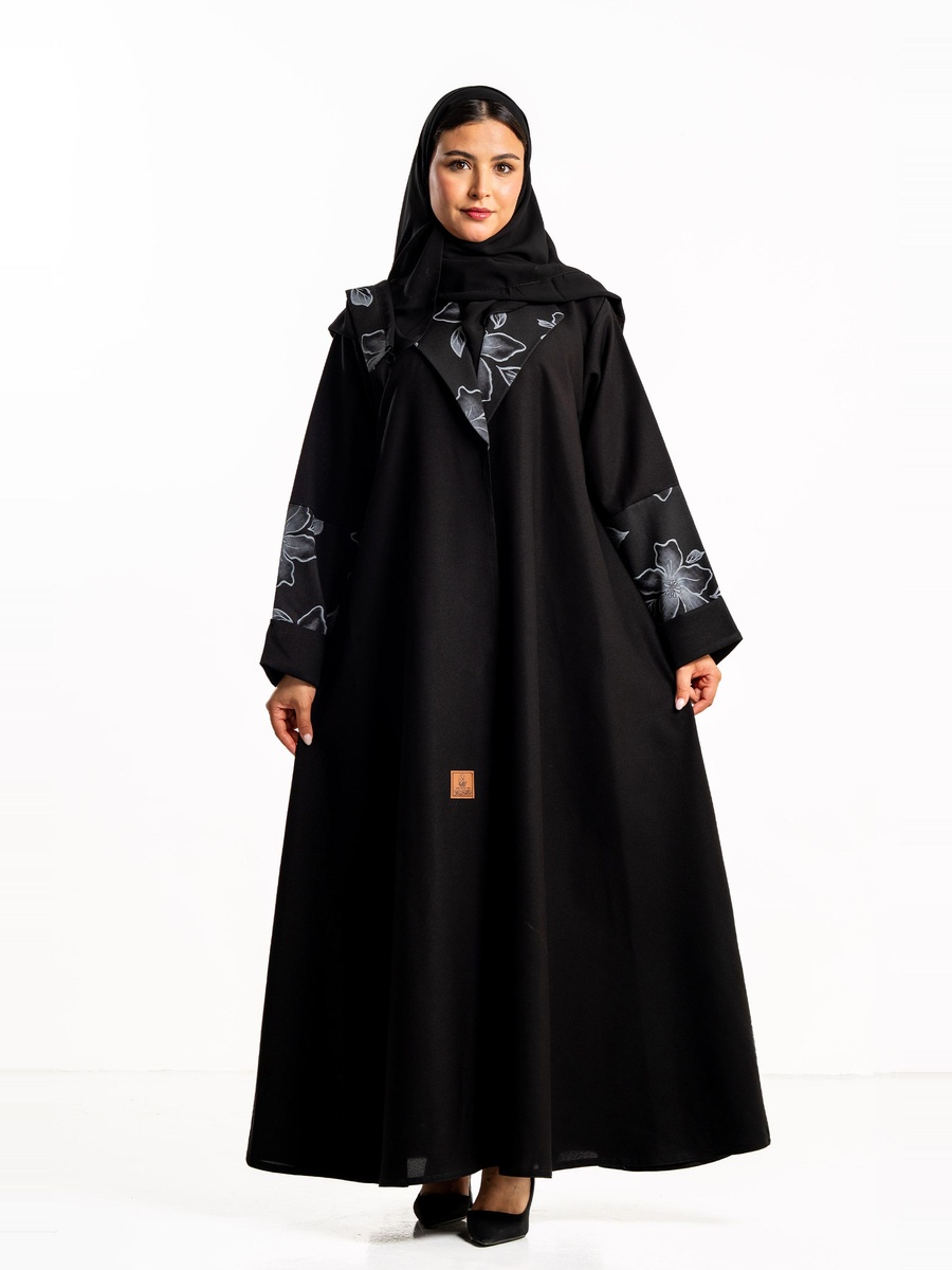 Floral Print Yara Abaya