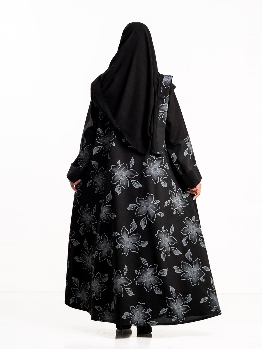 Floral Print Yara Abaya