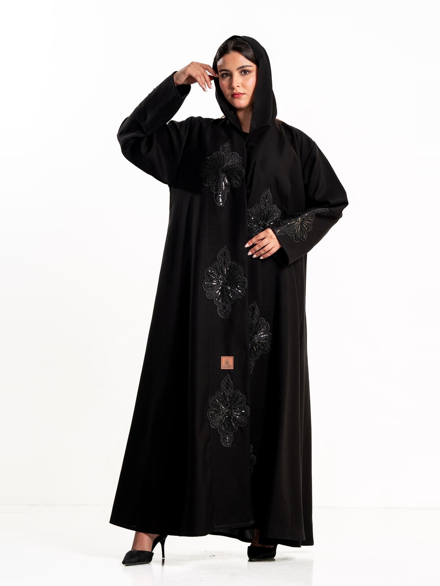 Raghad Abaya with Embellishment