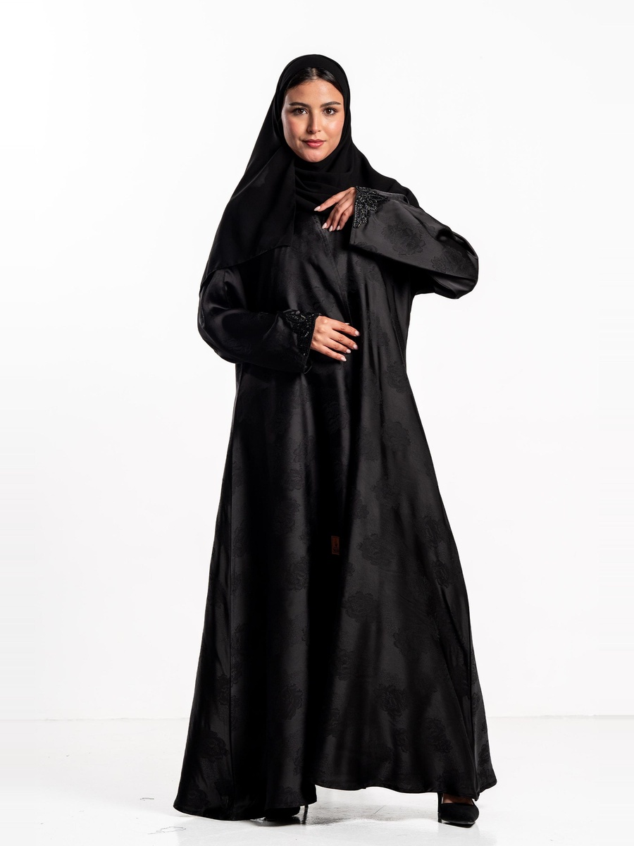 Jacquard Rawan Abaya