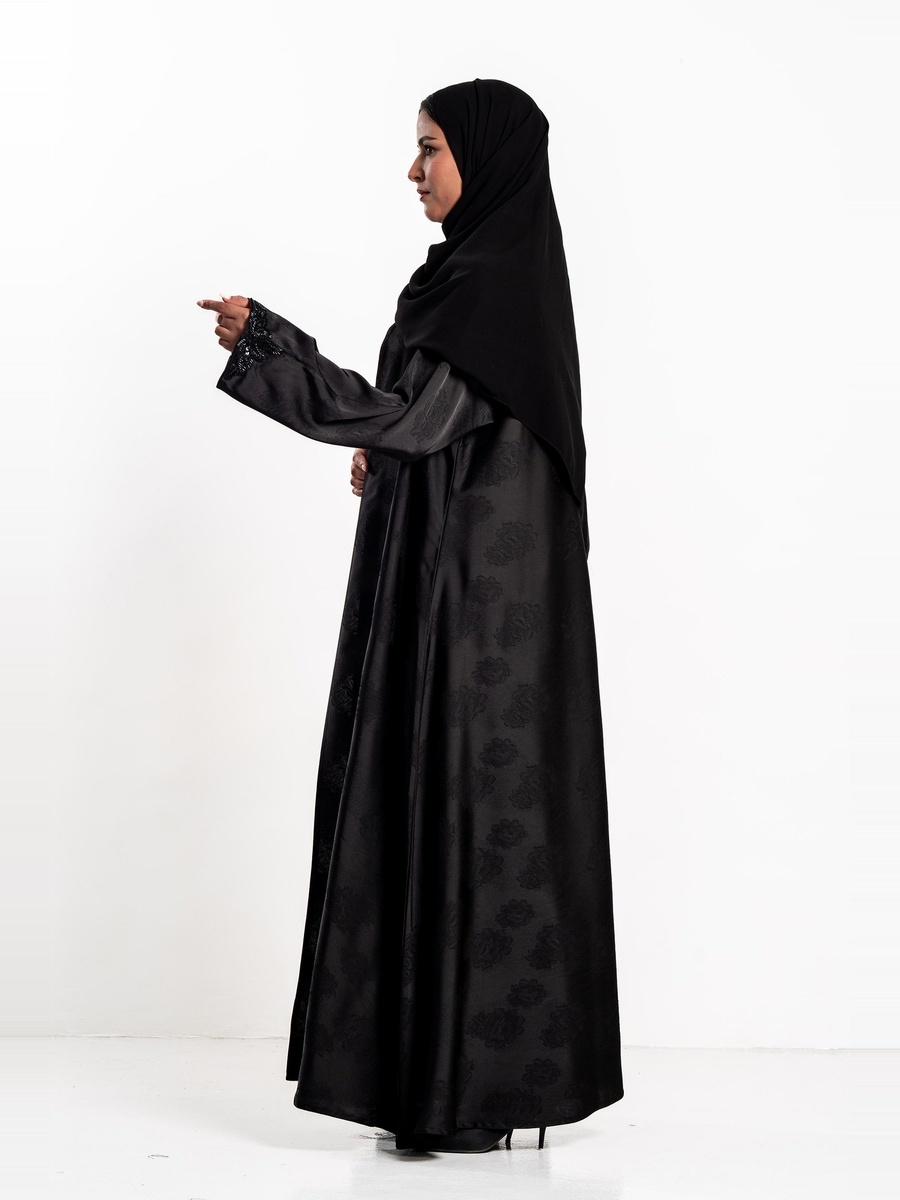 Jacquard Rawan Abaya