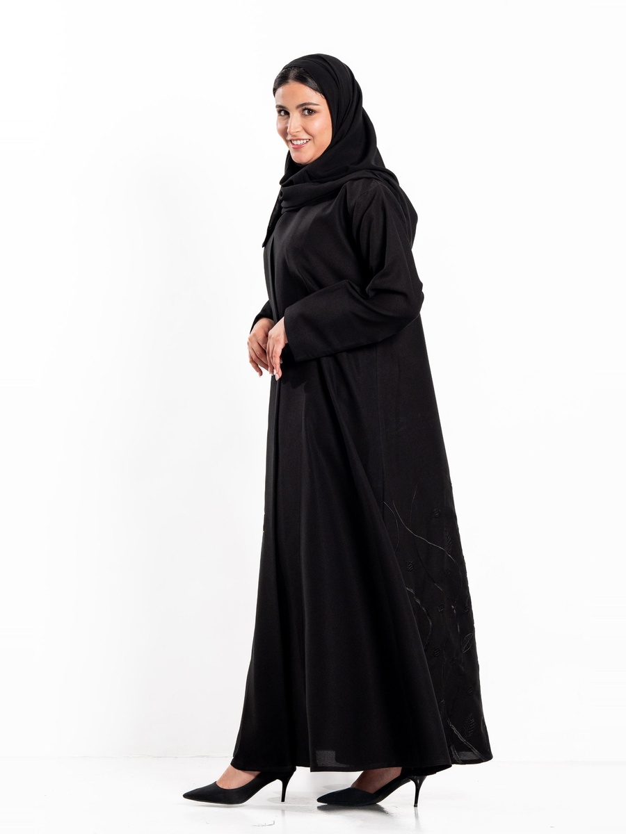 Wiam Abaya with Embroidery