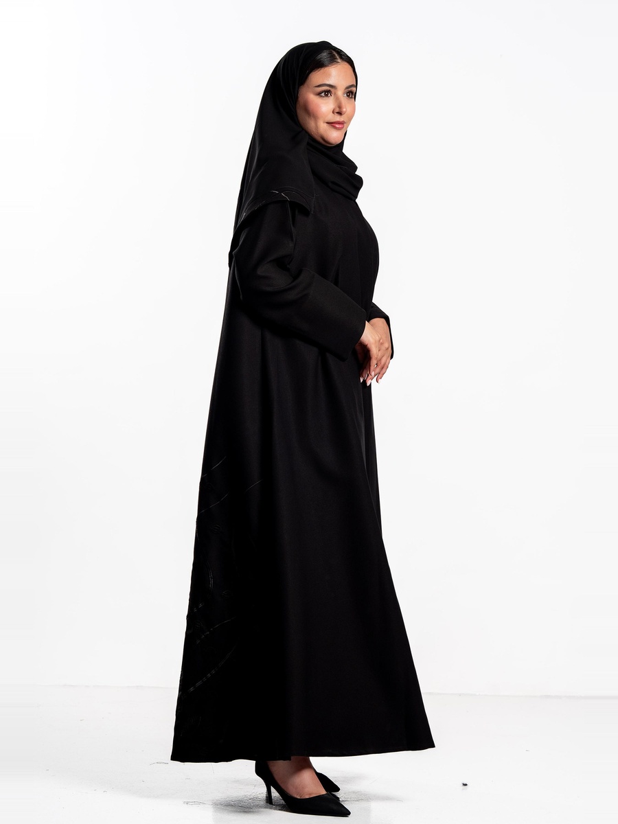 Wiam Abaya with Embroidery