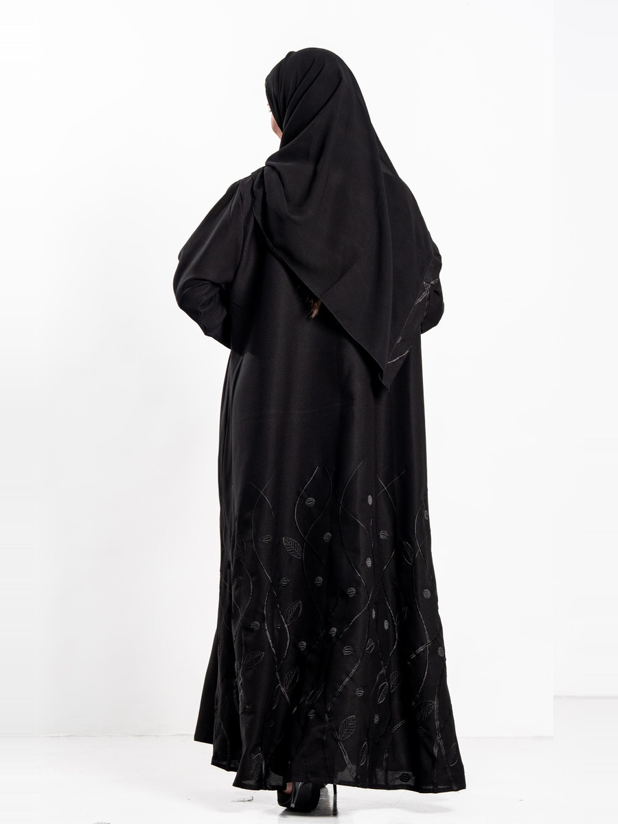 Wiam Abaya with Embroidery