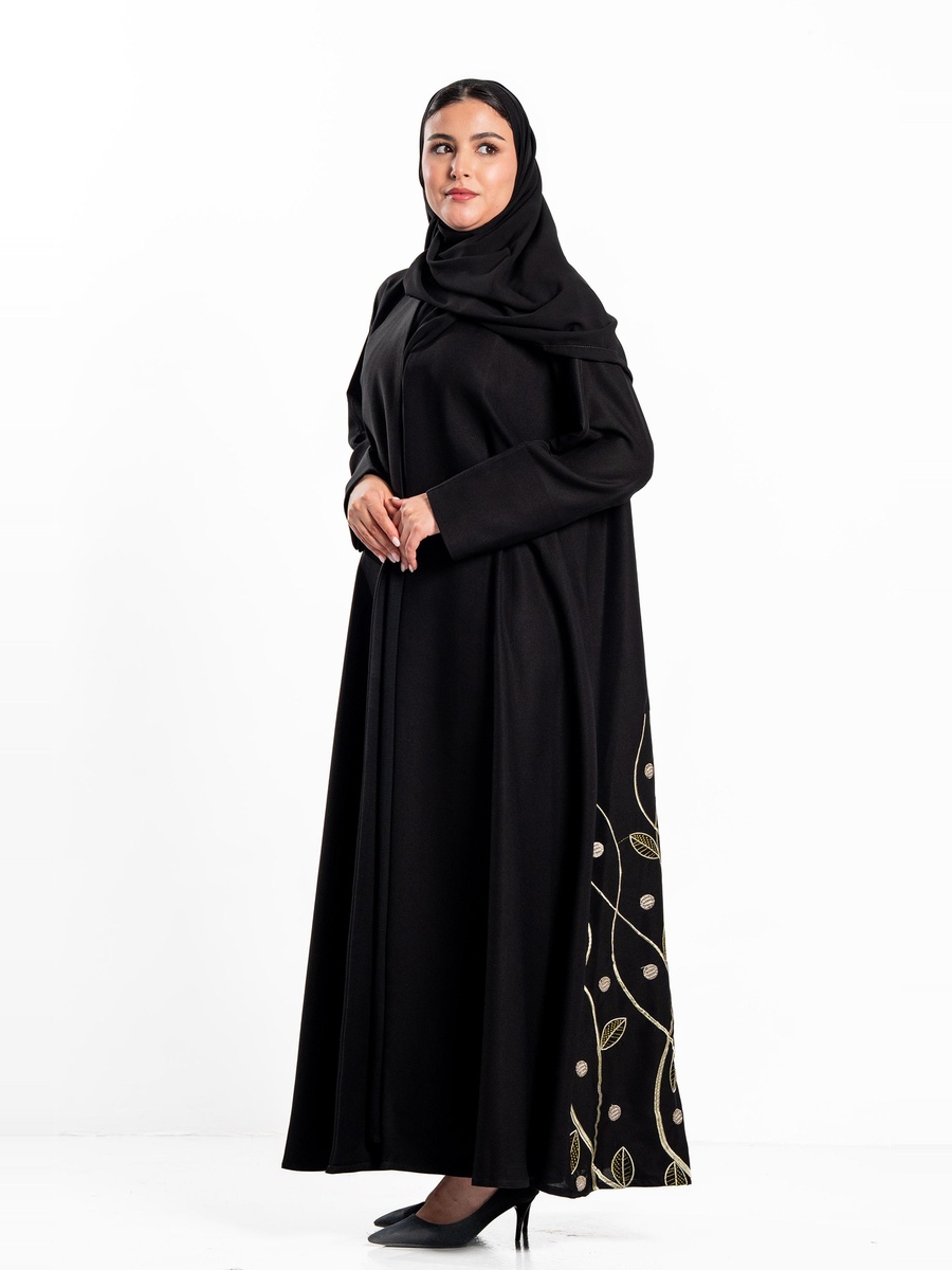 Wiam Abaya with Embroidery