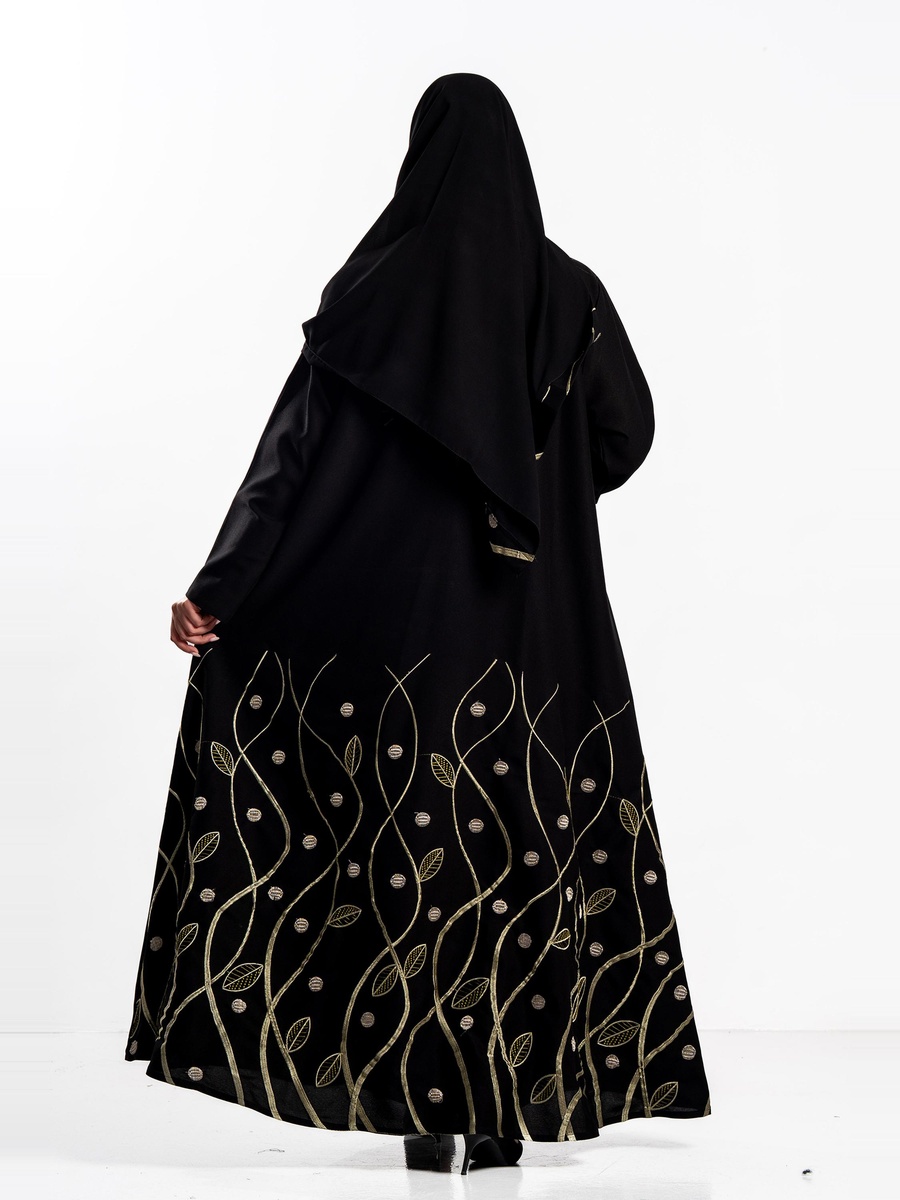 Wiam Abaya with Embroidery