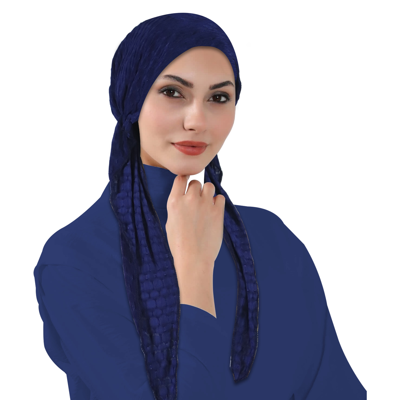 حجاب سادة أسود