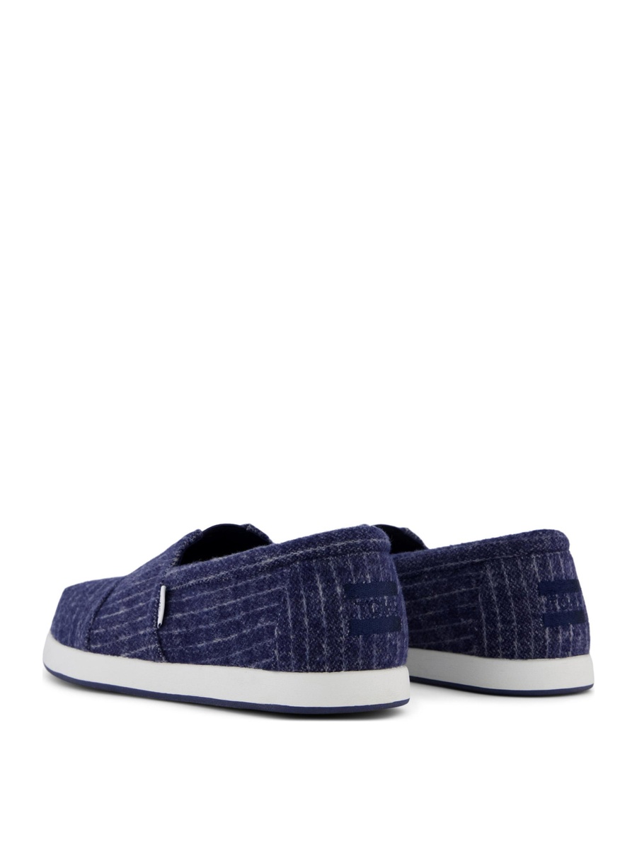 Striped Canvas Slip-On Shoes