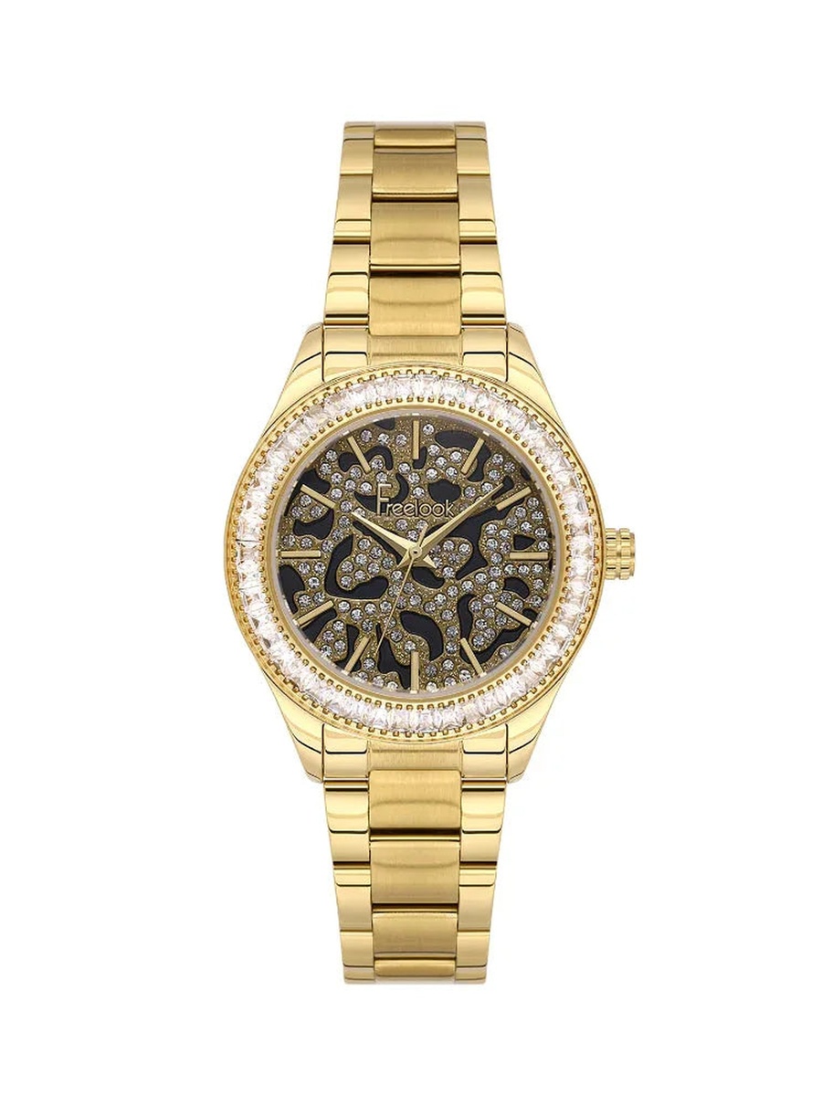 Lumiere Gold Stainless Steel Watch for Women FL.1.10519-4