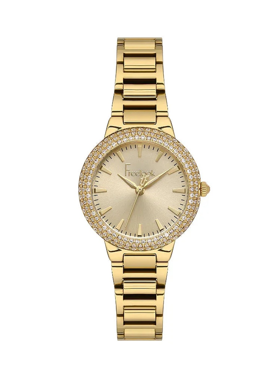 Charmant Gold Stainless Steel Watch for Women FL.1.10523-3
