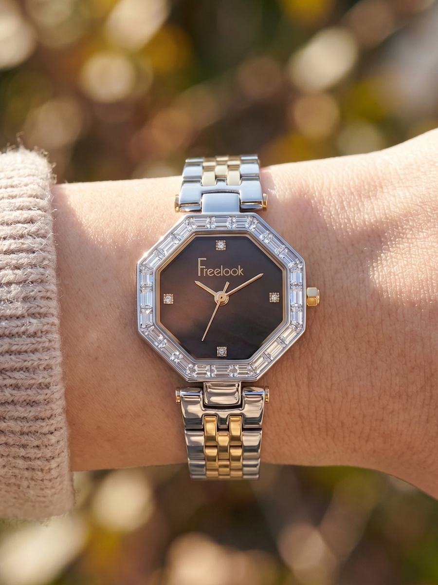 Lumiere Two-Tone Stainless Steel Watch for Women FL.1.10529-5