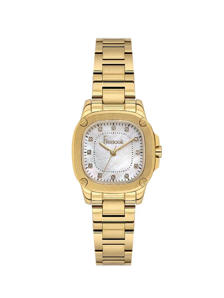Jolie Gold Stainless Steel Watch for Women FL.1.10531-2