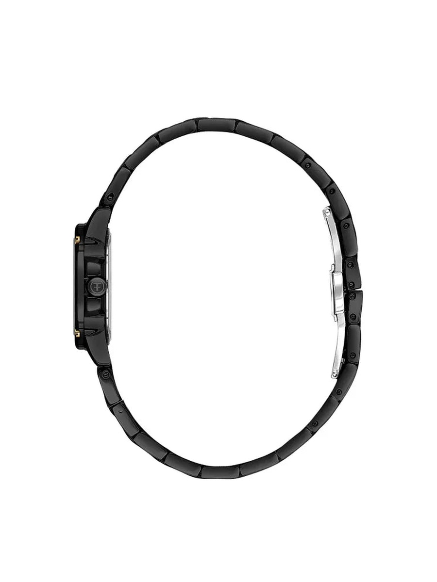 Jolie Black Stainless Steel Watch for Women FL.1.10531-6
