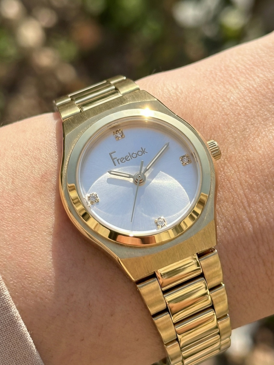 Jolie Gold Stainless Steel Watch for Women FL.1.10534-3