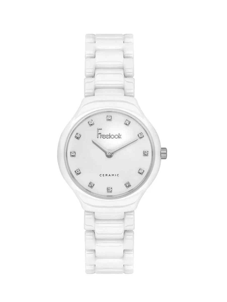 Charmant White Ceramic Watch for Women FL.4.10018-1