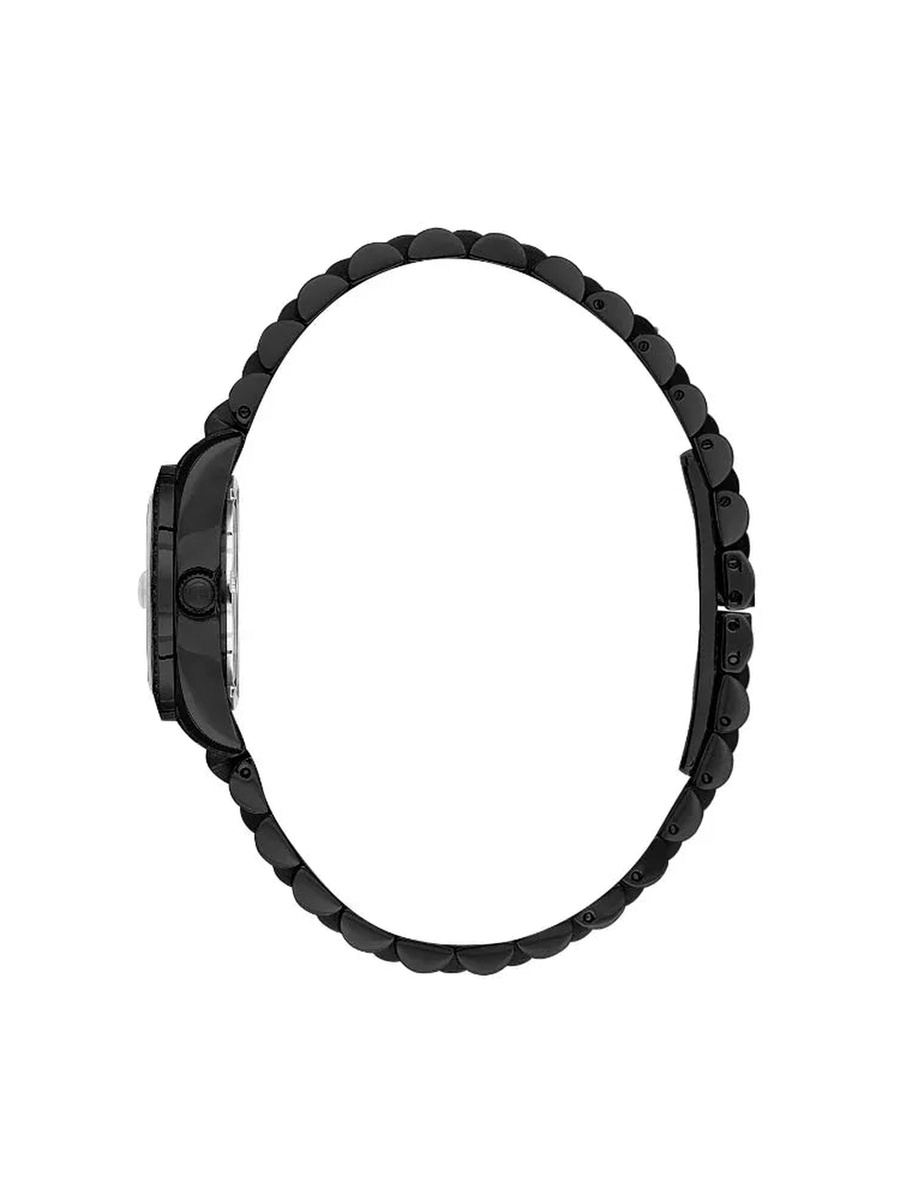 Charmant Black Stainless Steel Watch for Women FL.4.10023-5