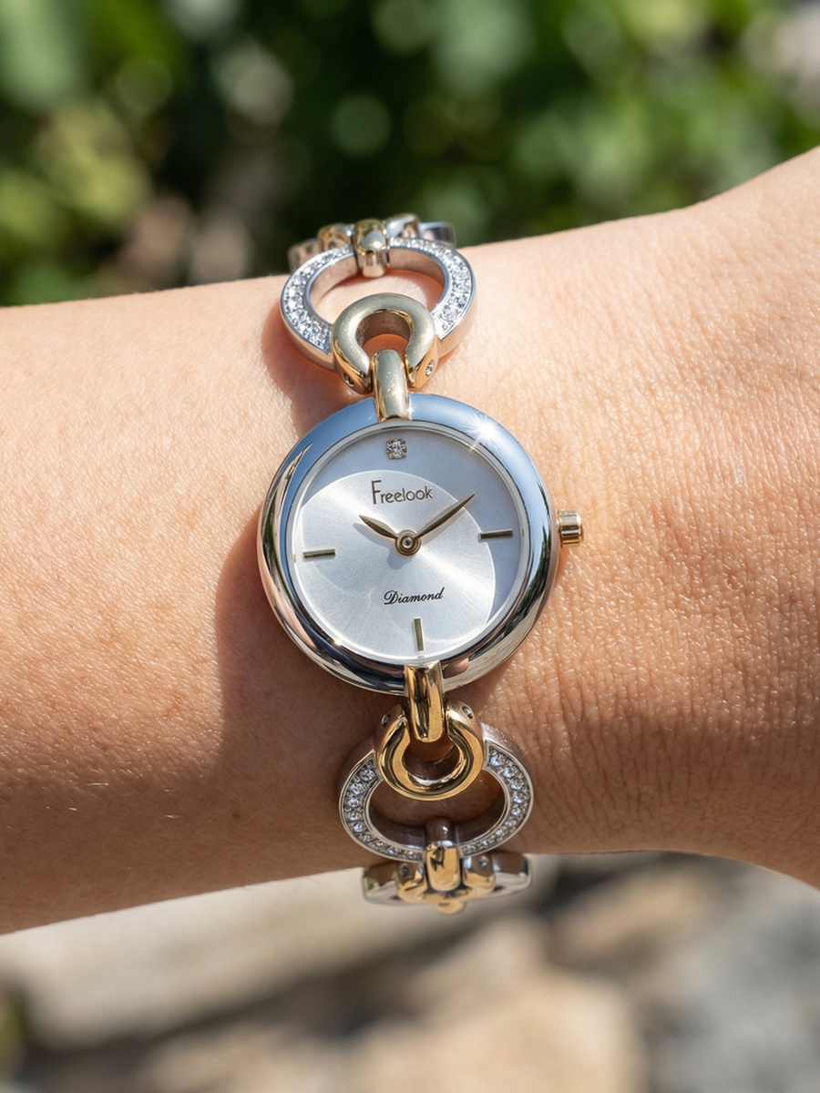 Lumiere Two-Tone Stainless Steel Watch for Women FL.4.10020-1