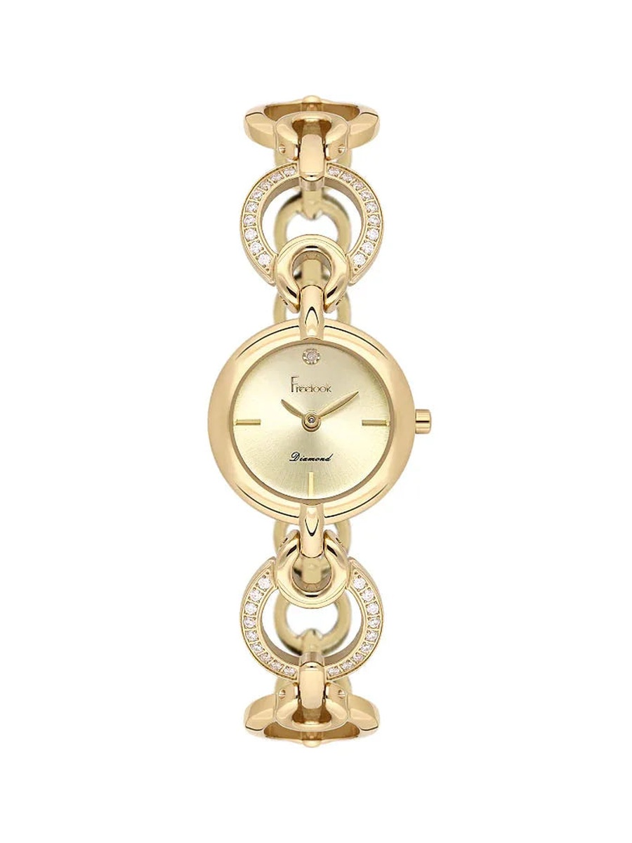 Lumiere Gold Stainless Steel Watch for Women FL.4.10020-4