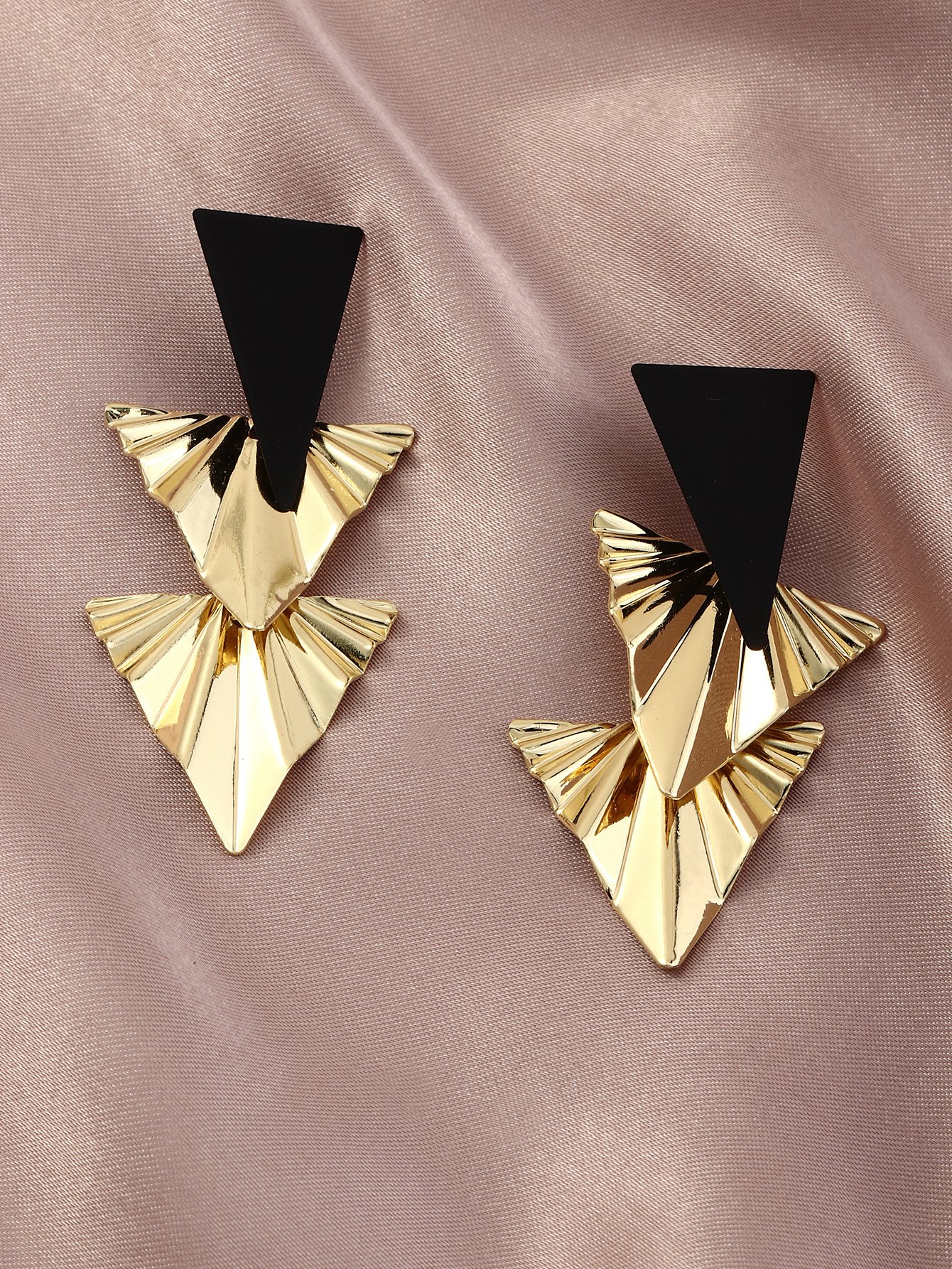 Triangle Dangle Earrings