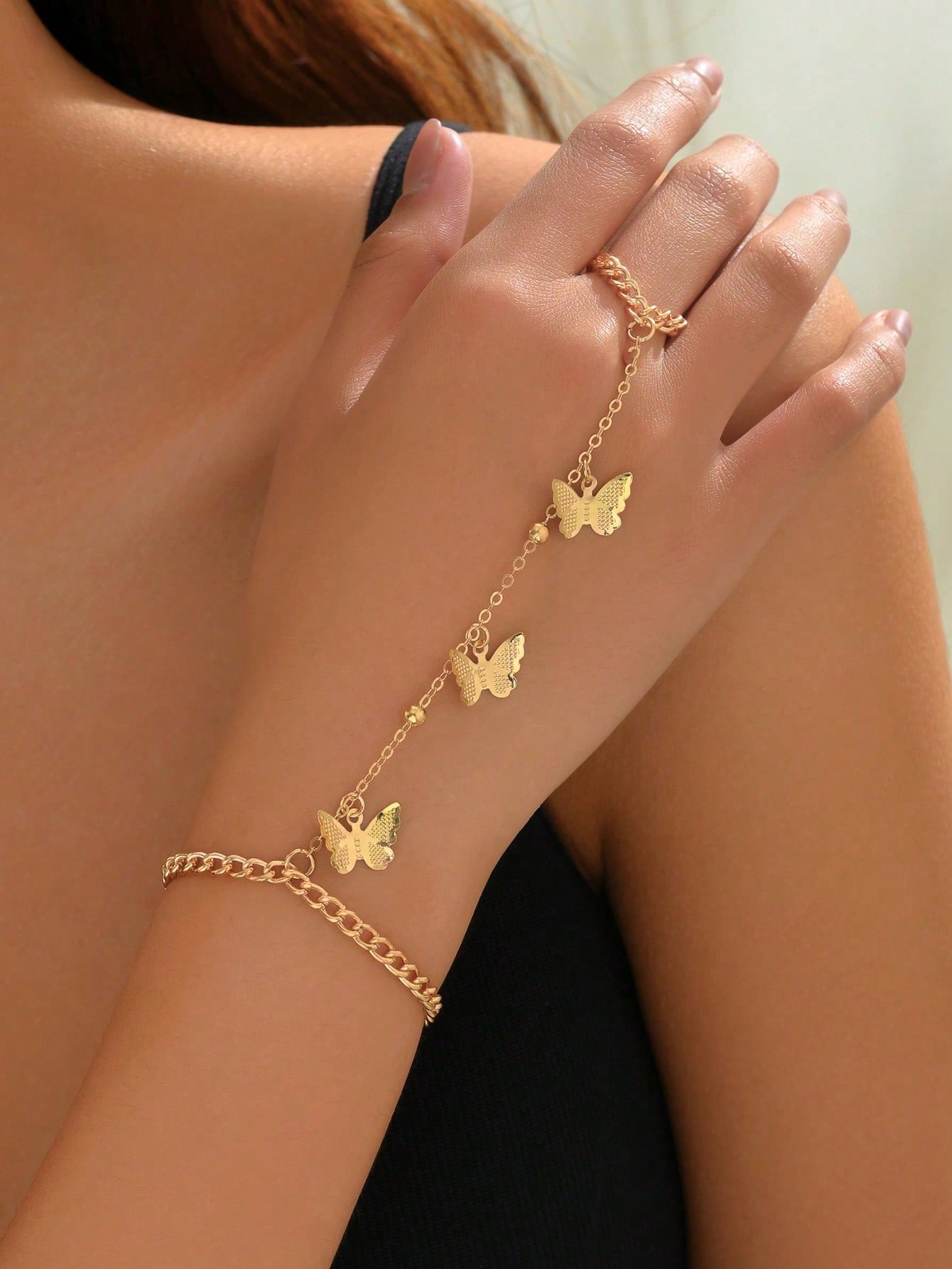 Gold Link Bracelet