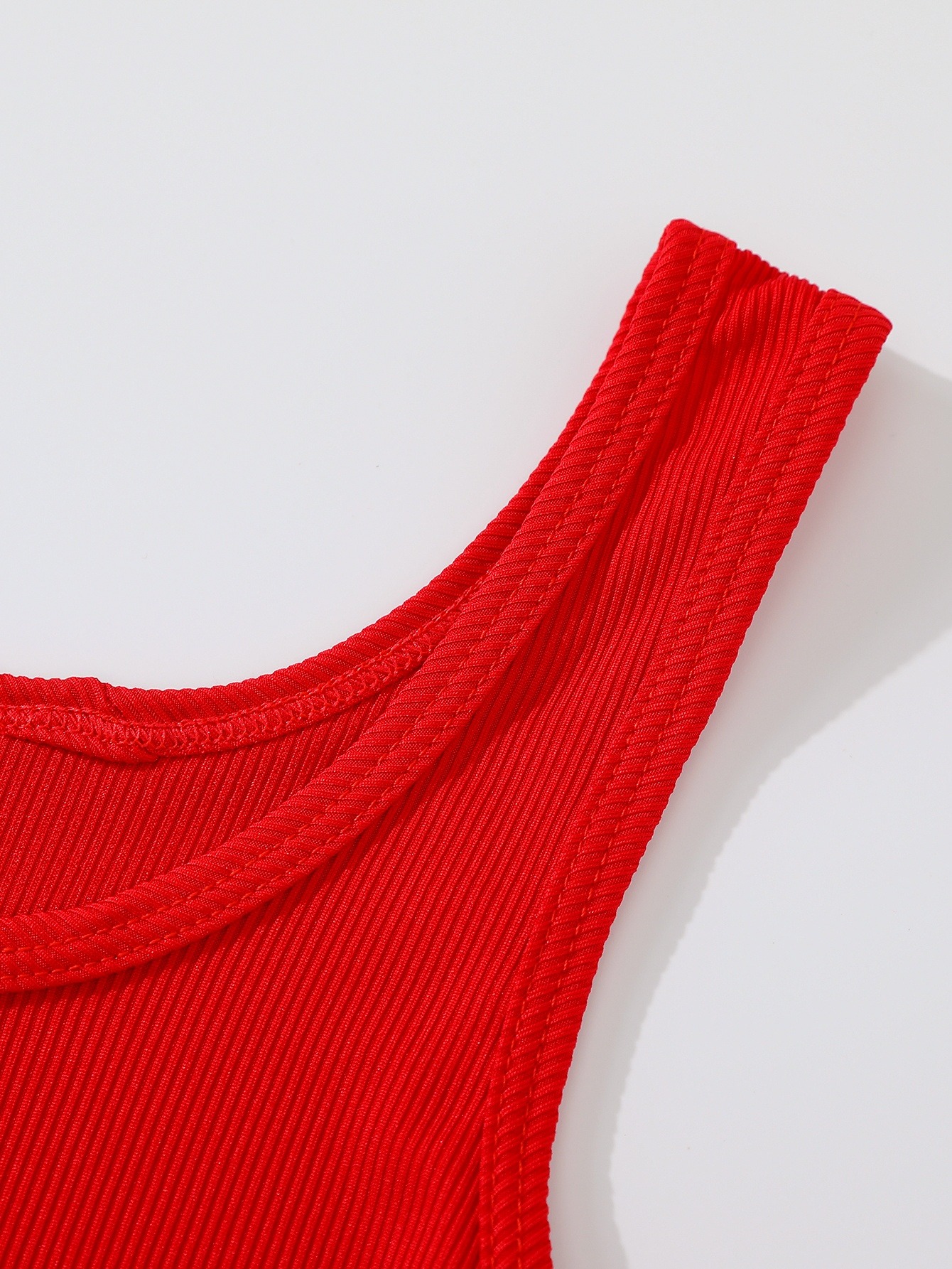 Plus Size Ribbed Tank Top