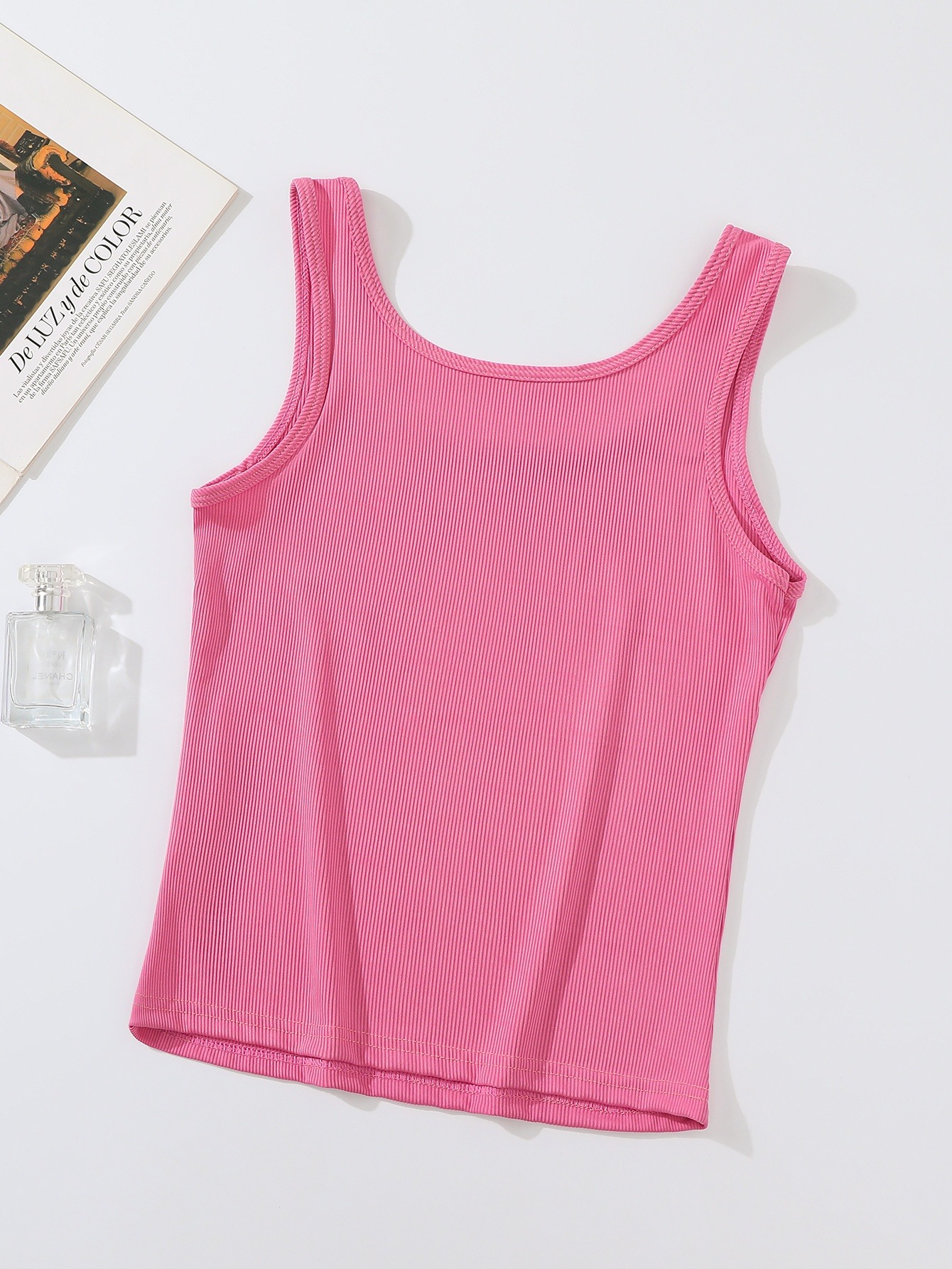 Plus Size Ribbed Tank Top