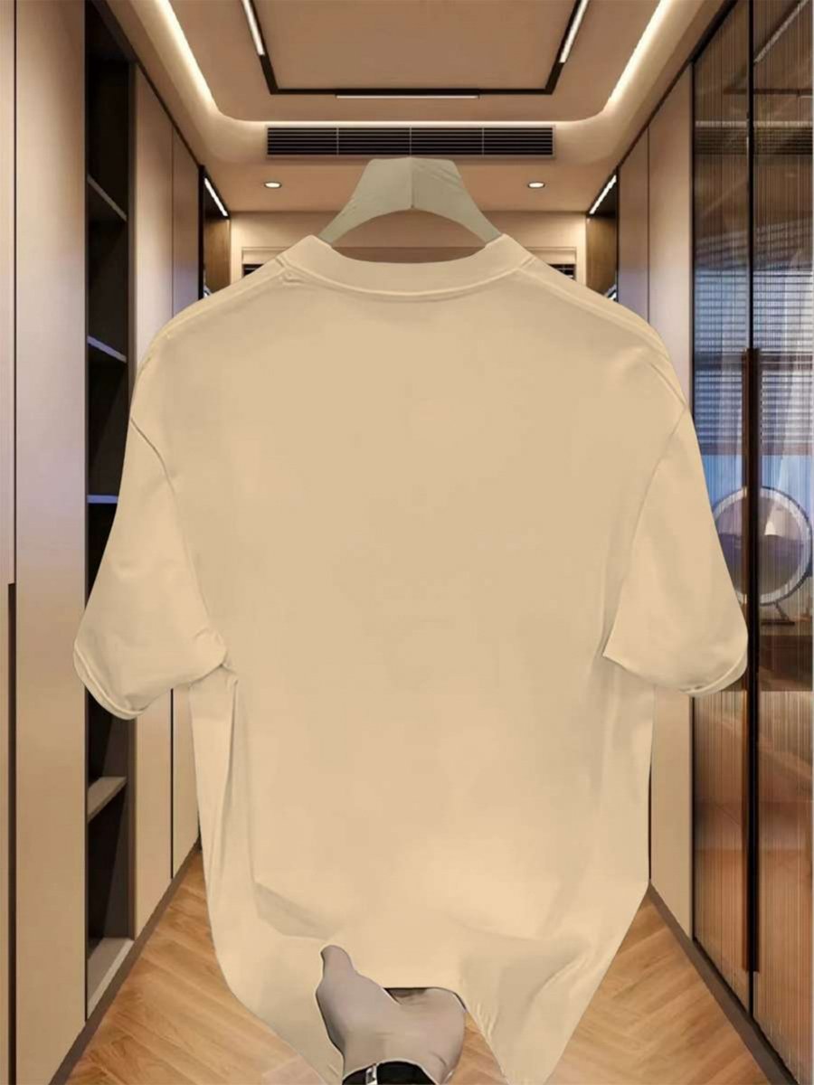 Men Printed T-Shirt and Checked Pyjama Set