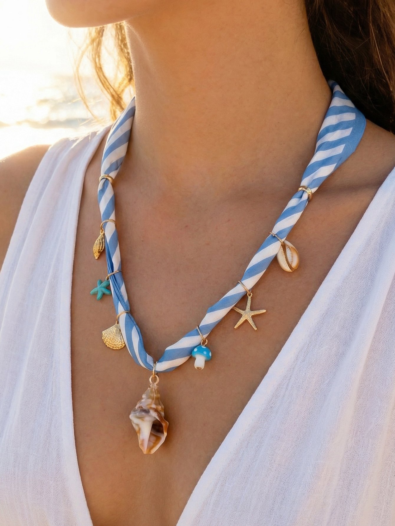 Shell Charm Necklace