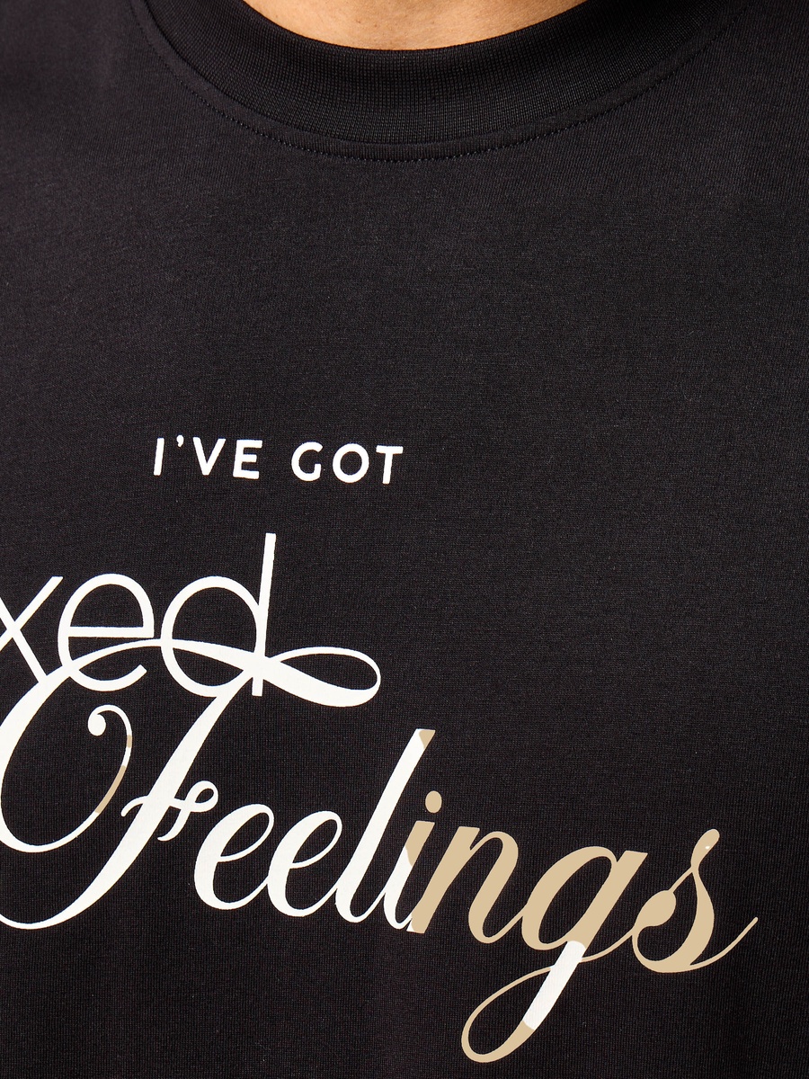 Slogan Print T-Shirt