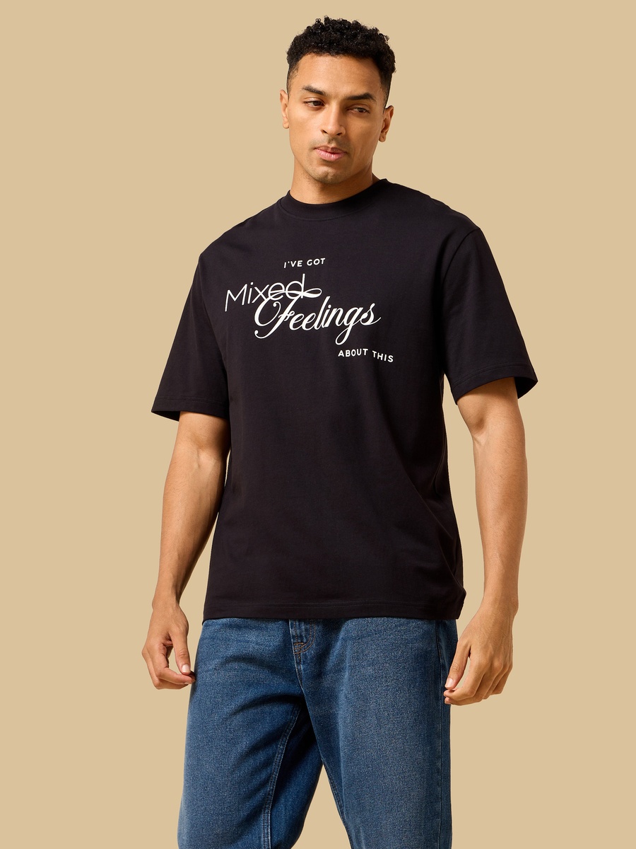 Slogan Print T-Shirt