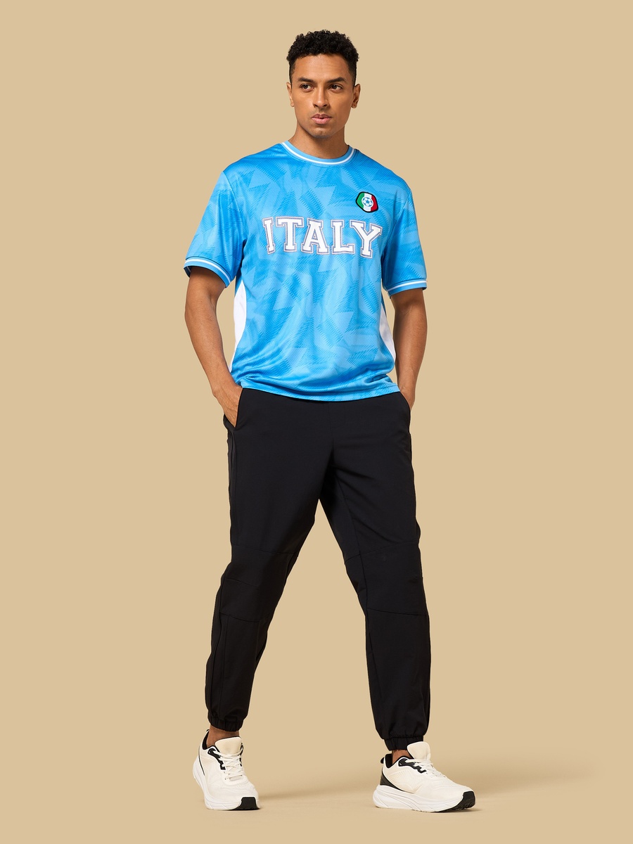 Italy Print Relaxed Fit T-Shirt
