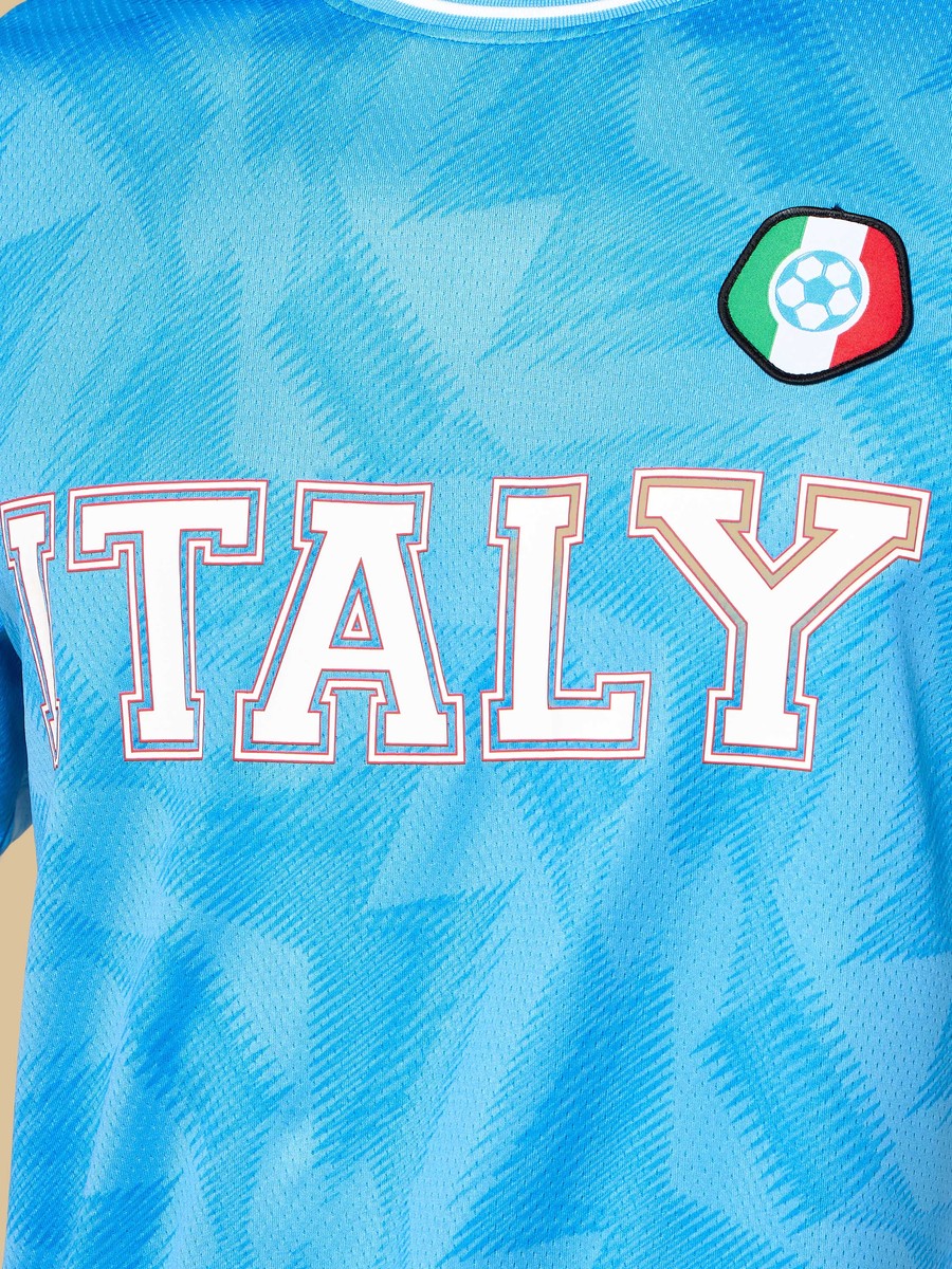 Italy Print Relaxed Fit T-Shirt
