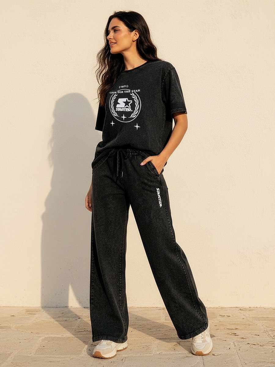 Cotton T-Shirt  with Logo Print