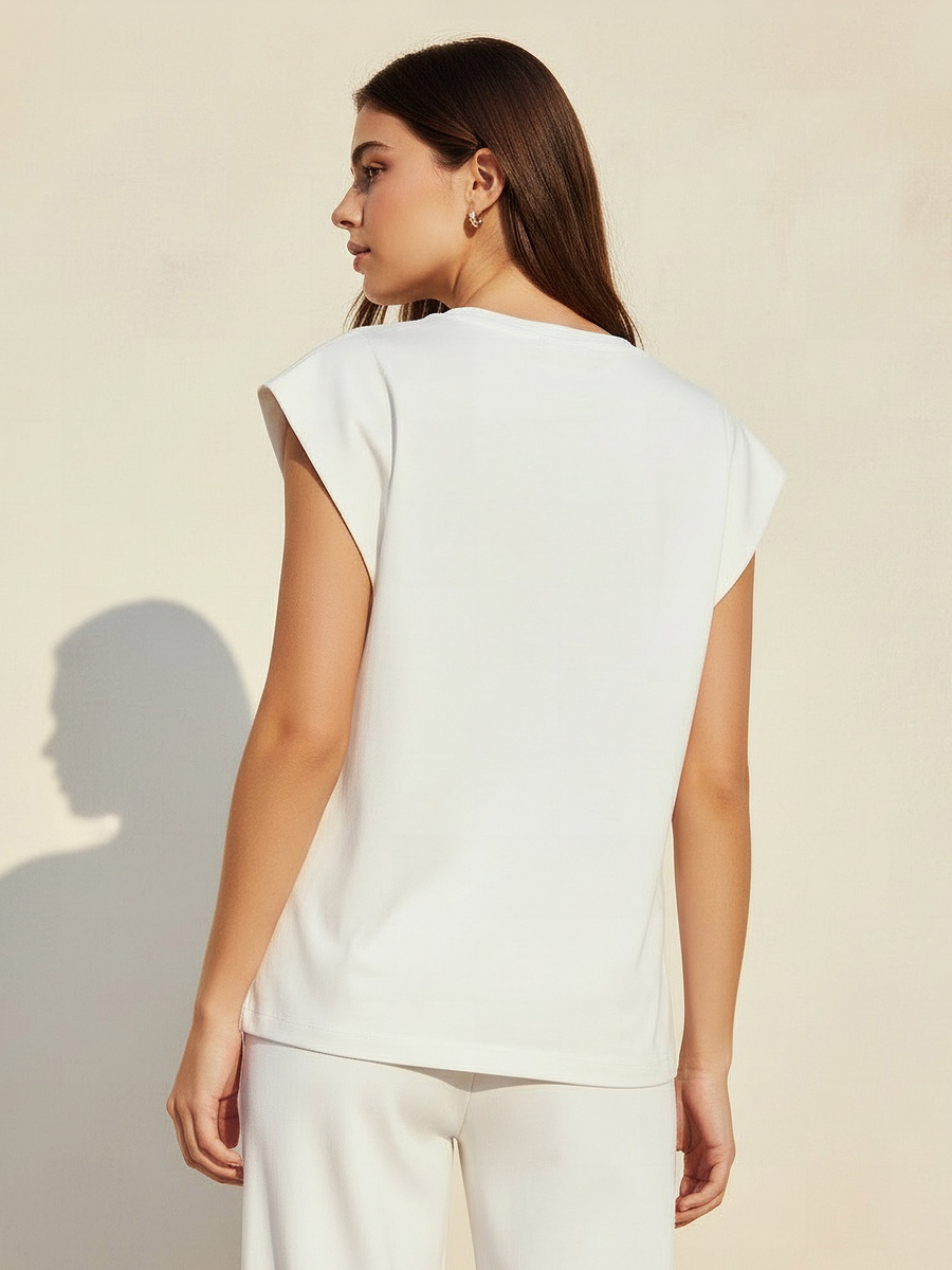 Cotton T-Shirt  with Logo Print